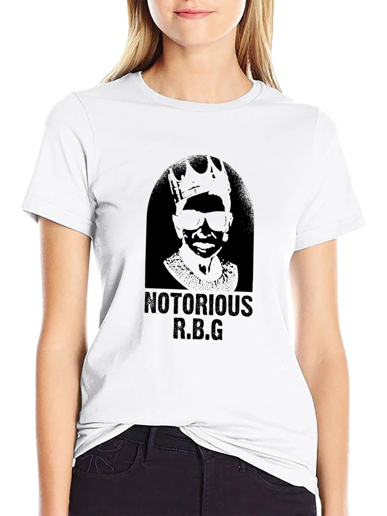 Notorious RBG T-Shirt - Black Graphic Tee