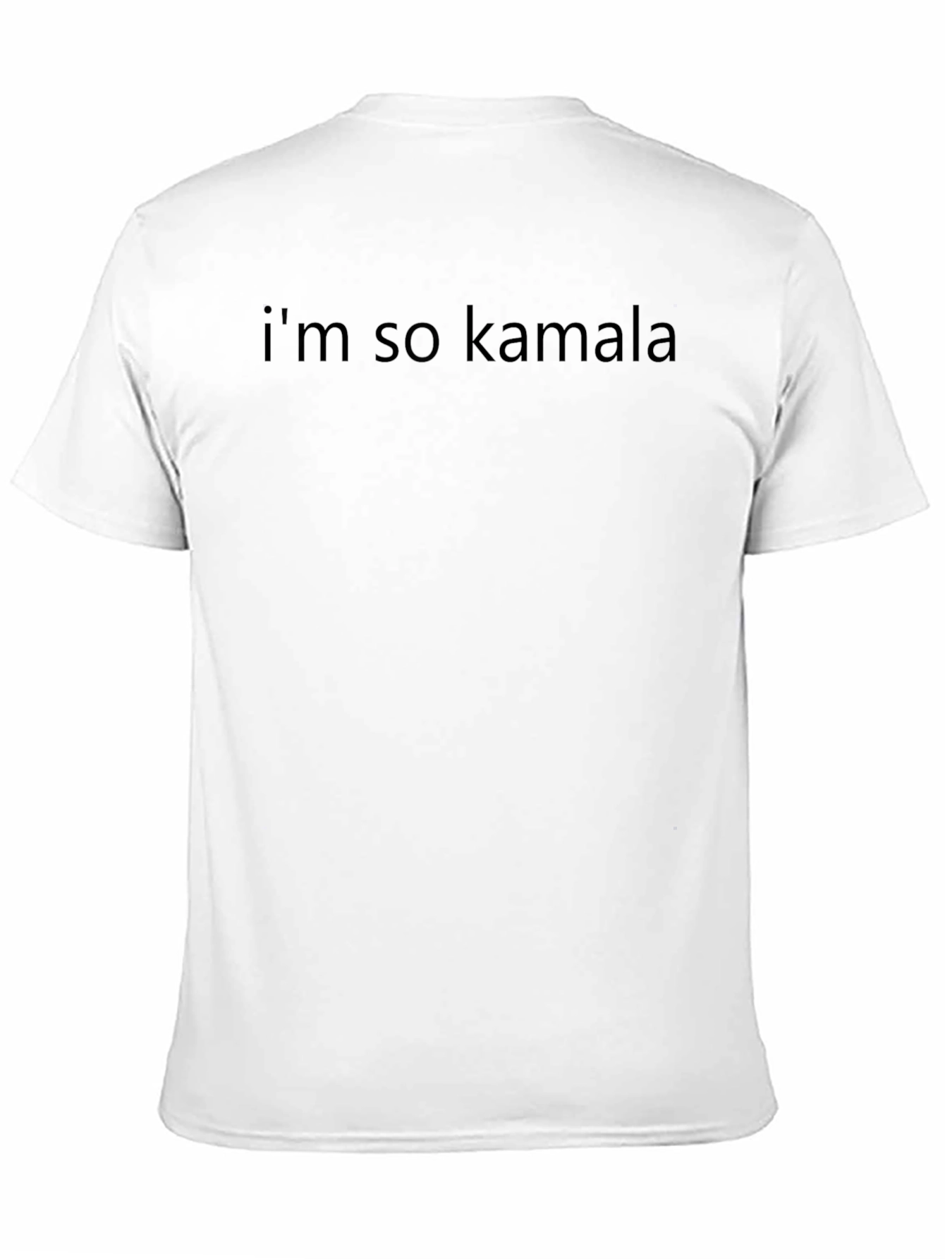 Im So Kamala T-Shirt - Black Crew Neck Tee