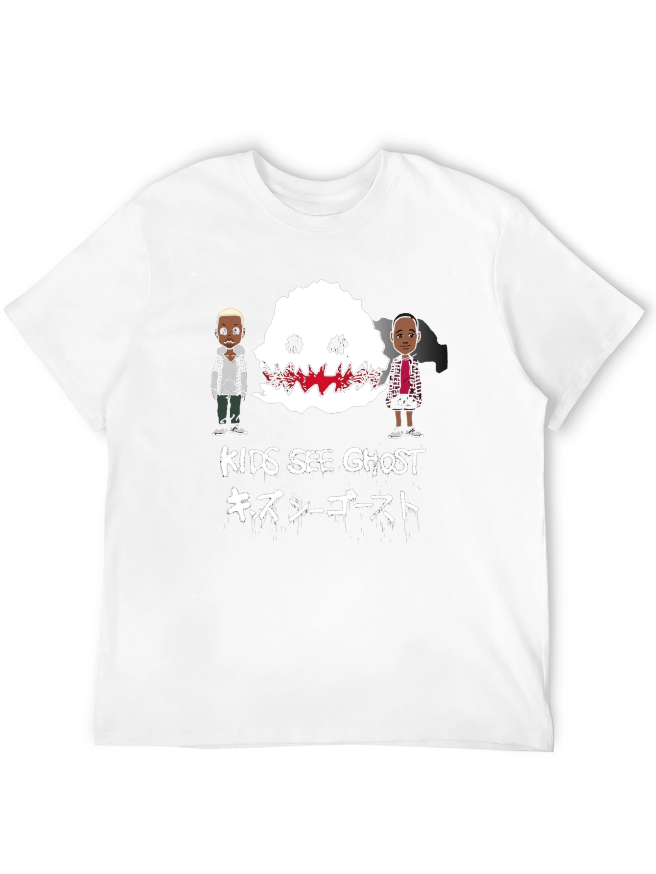 Kids See Ghost Graphic Print T-Shirt