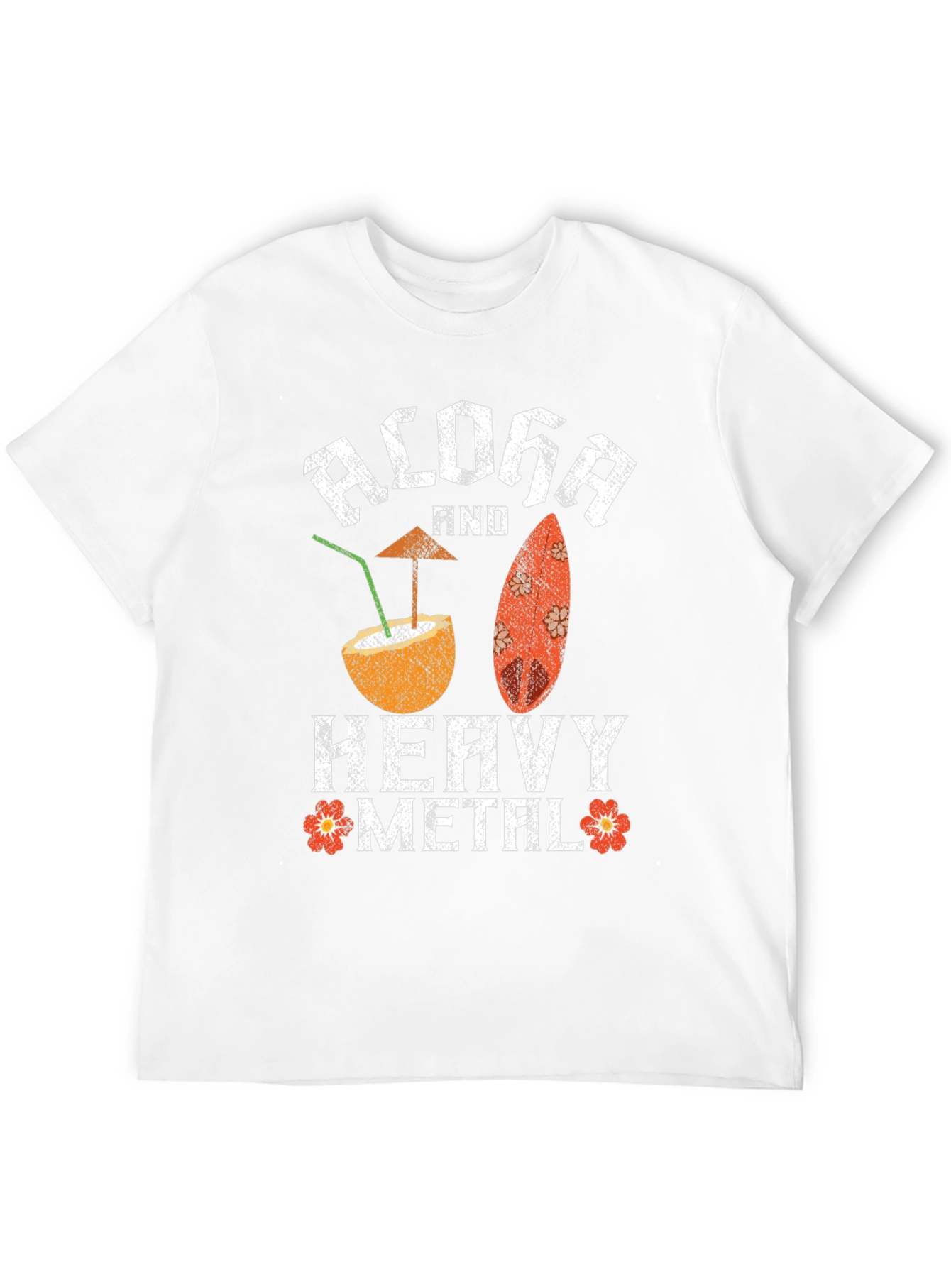 Aloha Heavy Metal T-Shirt - Beach Rocker Tee