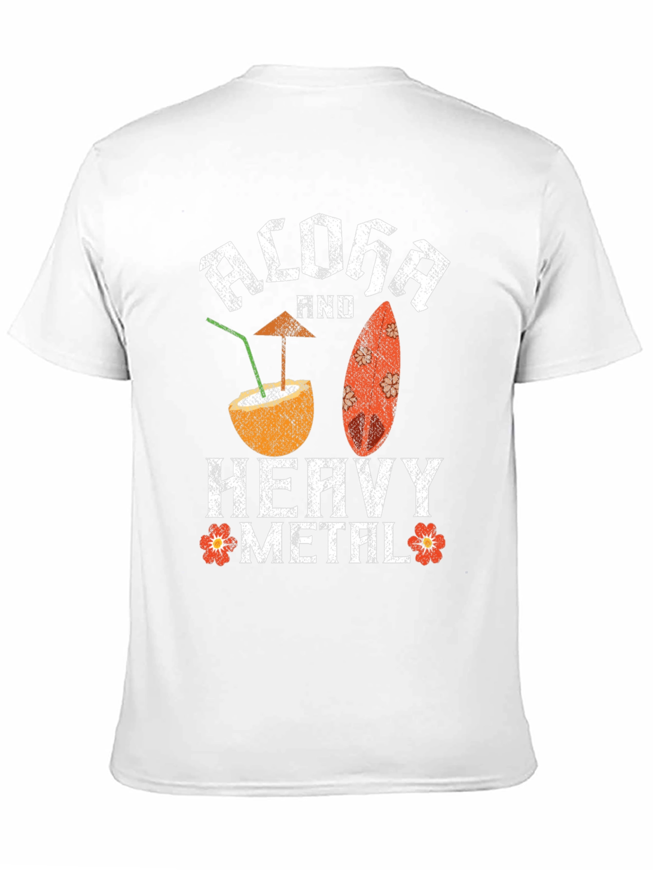Aloha Heavy Metal T-Shirt - Beach Rocker Tee