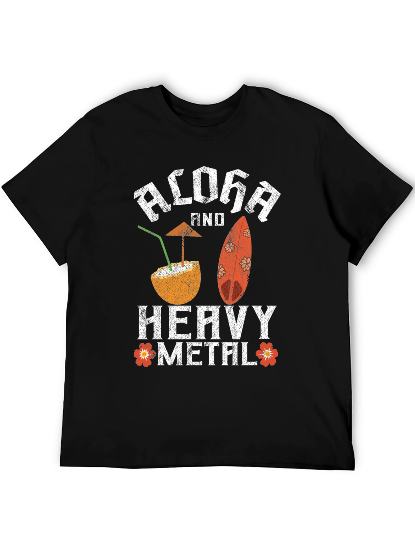 Aloha Heavy Metal T-Shirt - Beach Rocker Tee