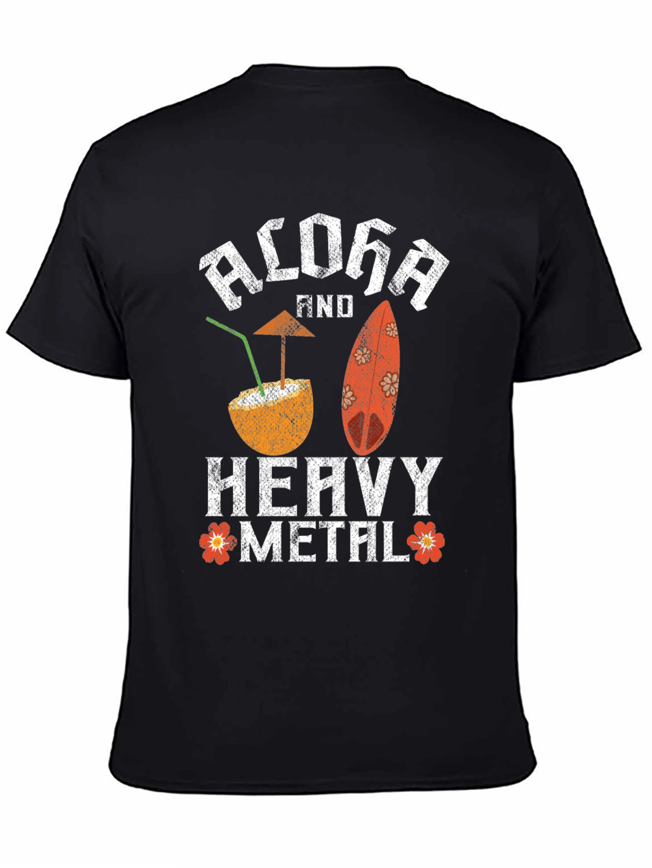 Aloha Heavy Metal T-Shirt - Beach Rocker Tee