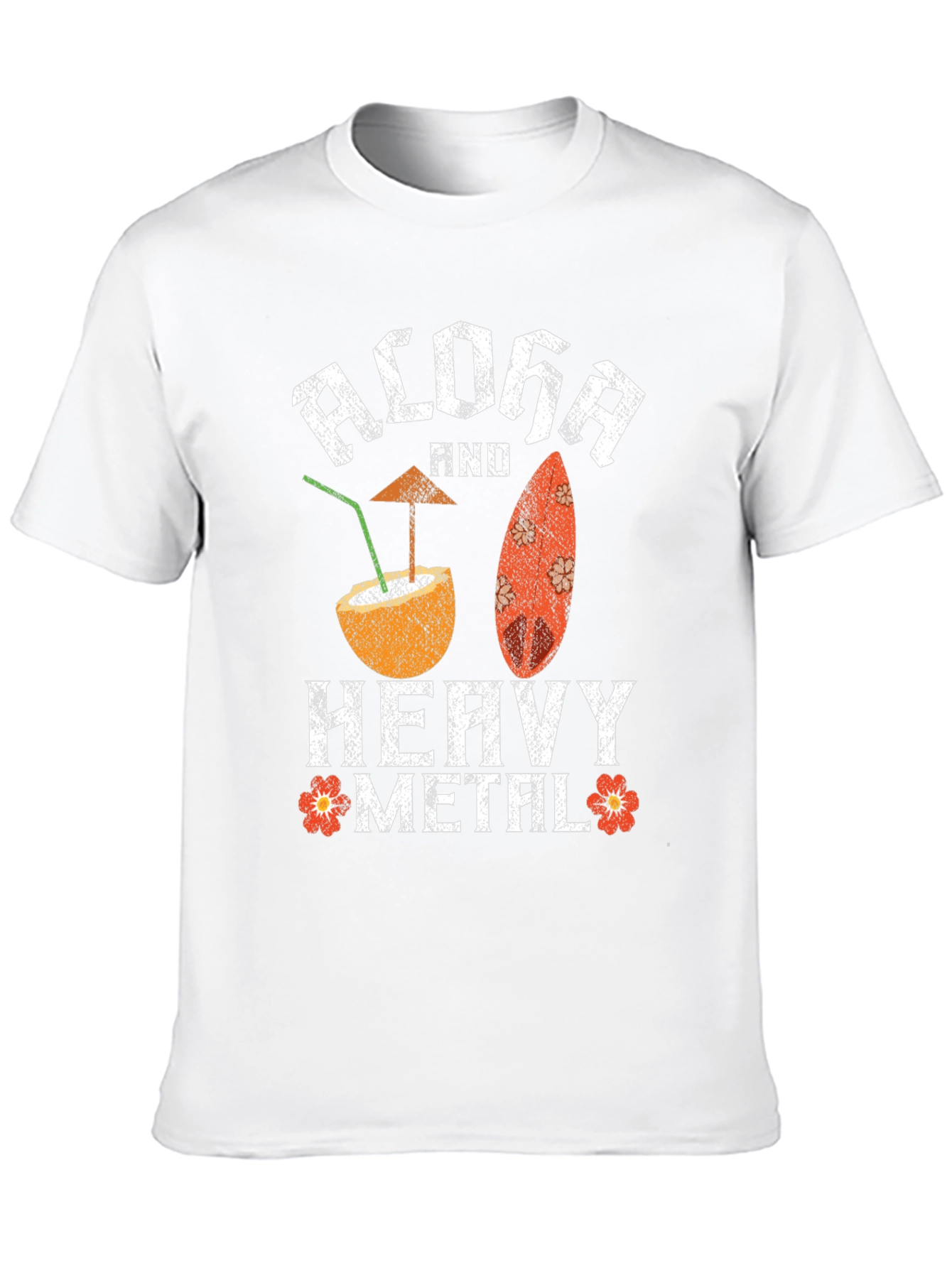 Aloha Heavy Metal T-Shirt - Beach Rocker Tee