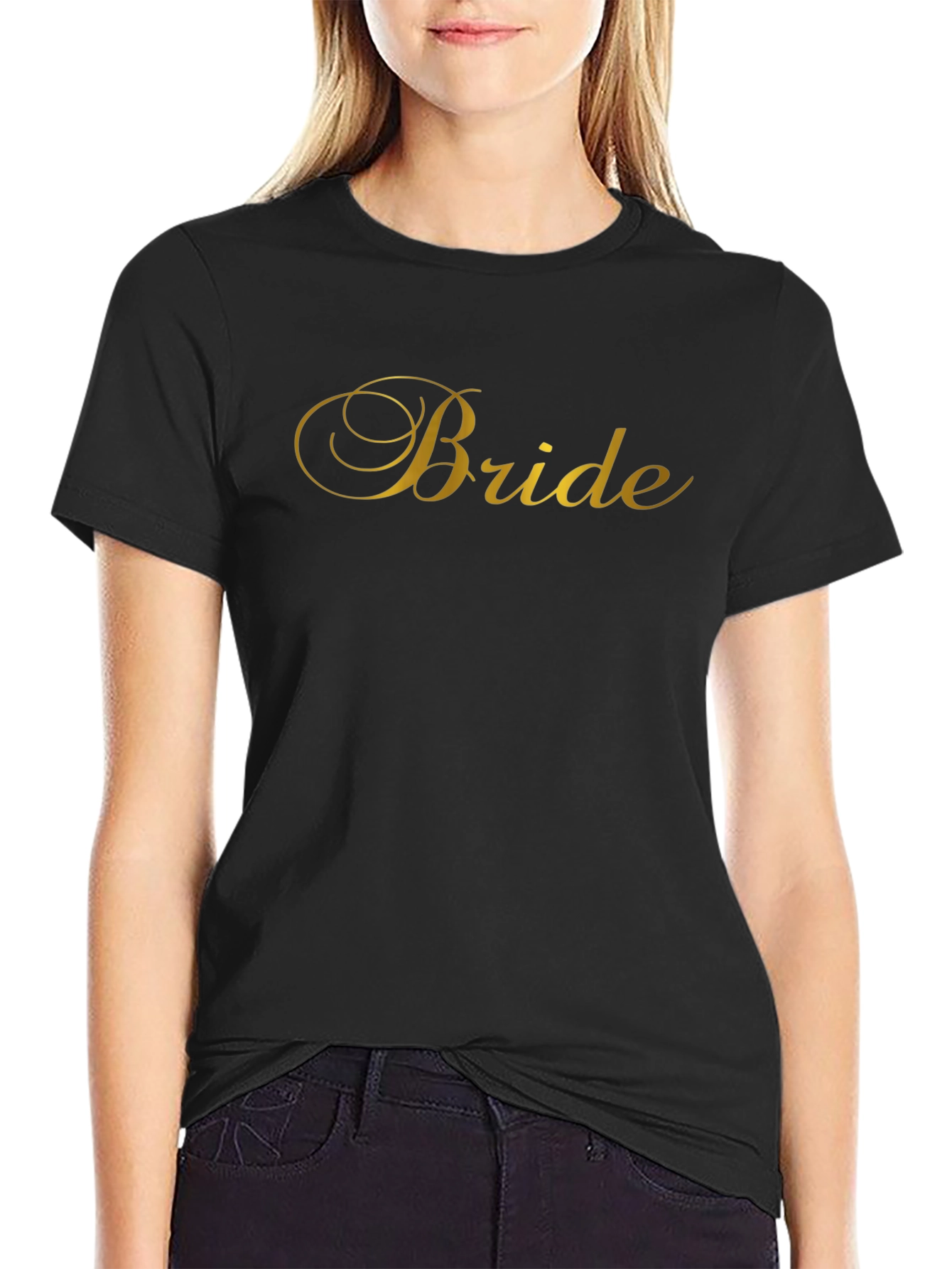 Bride Crew Neck T-Shirt