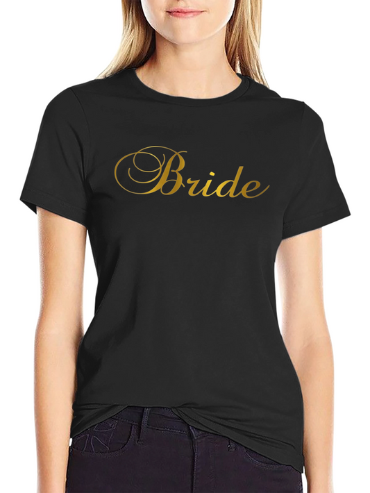Bride Crew Neck T-Shirt