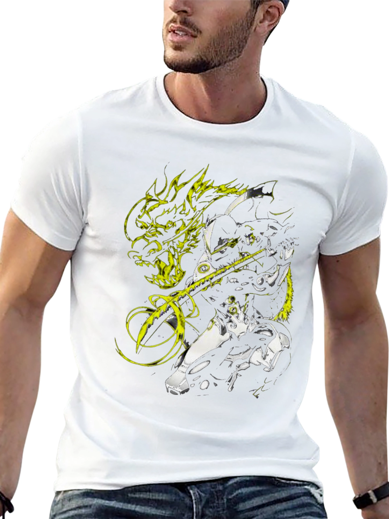 Genji Overwatch T-Shirt - Dragonblade Design