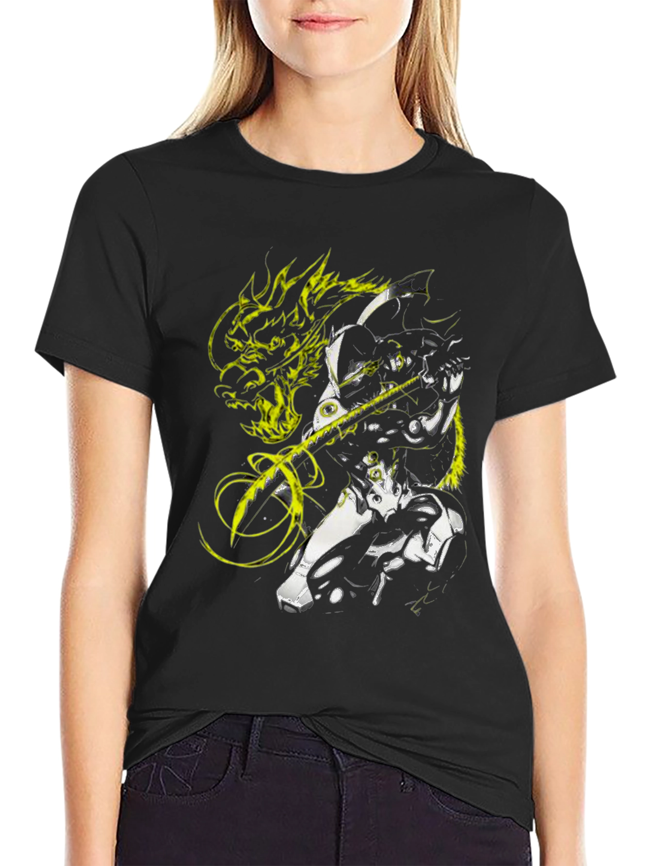 Genji Overwatch T-Shirt - Dragonblade Design