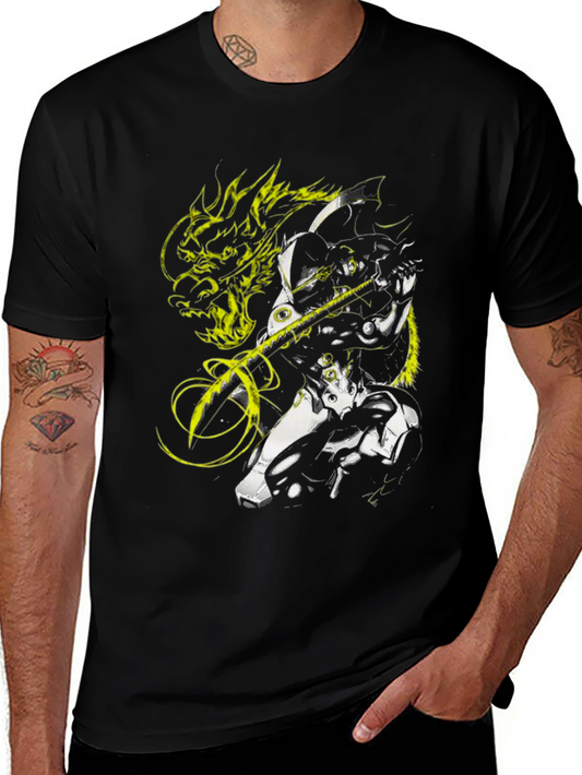 Genji Overwatch T-Shirt - Dragonblade Design