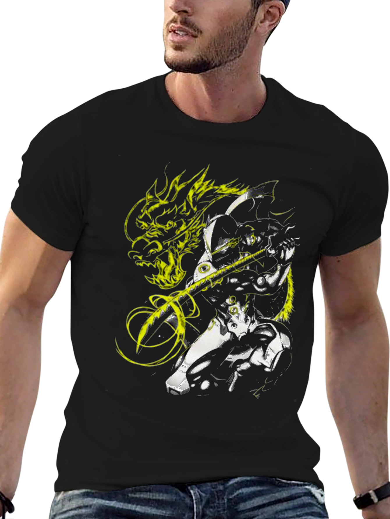 Genji Overwatch T-Shirt - Dragonblade Design