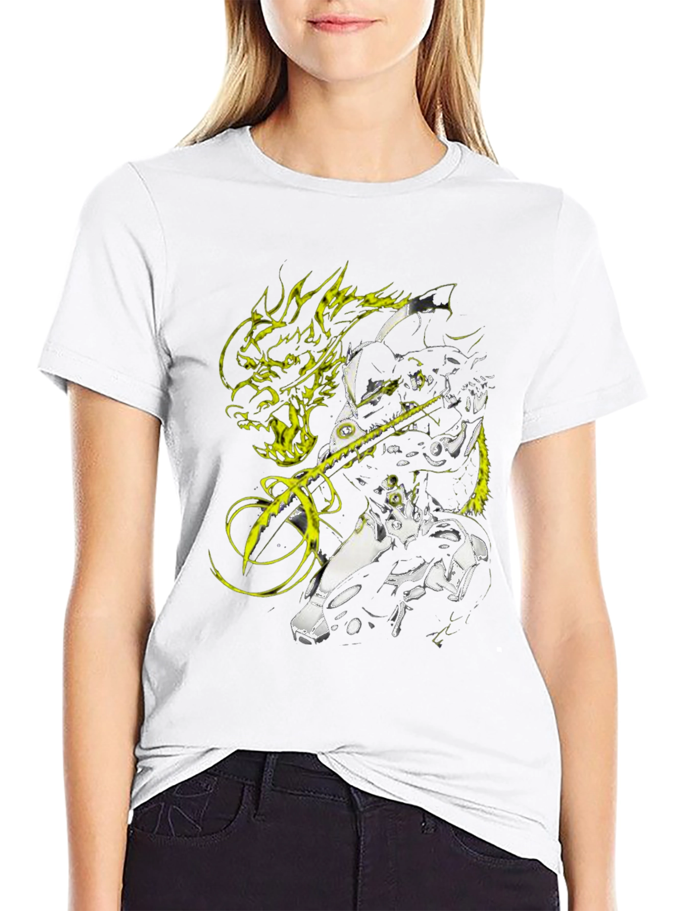 Genji Overwatch T-Shirt - Dragonblade Design