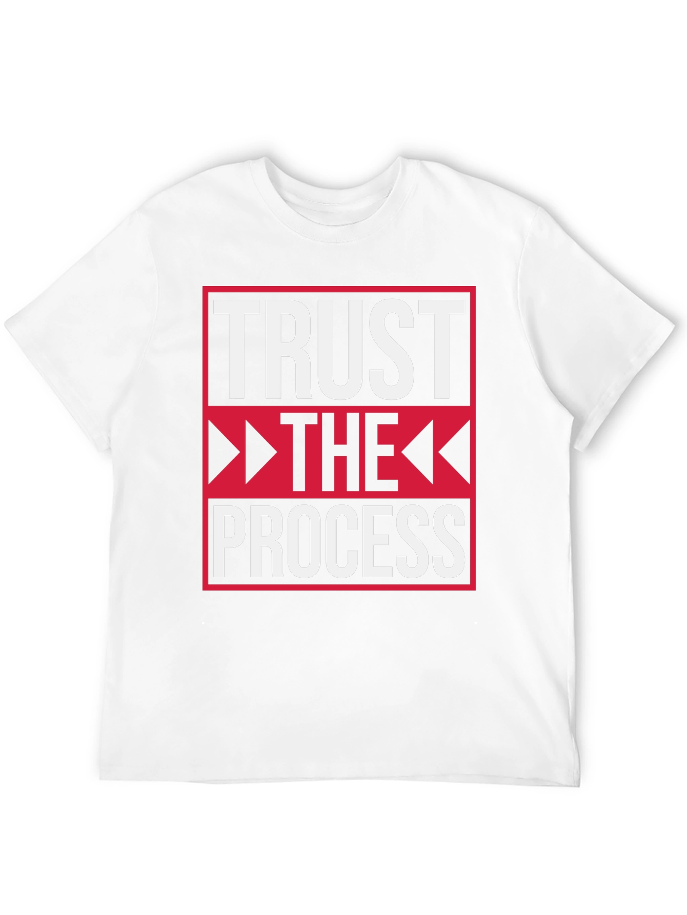 Trust the Process Black Graphic Tee