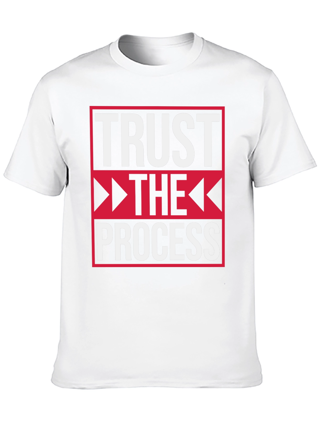 Trust the Process Black Graphic Tee