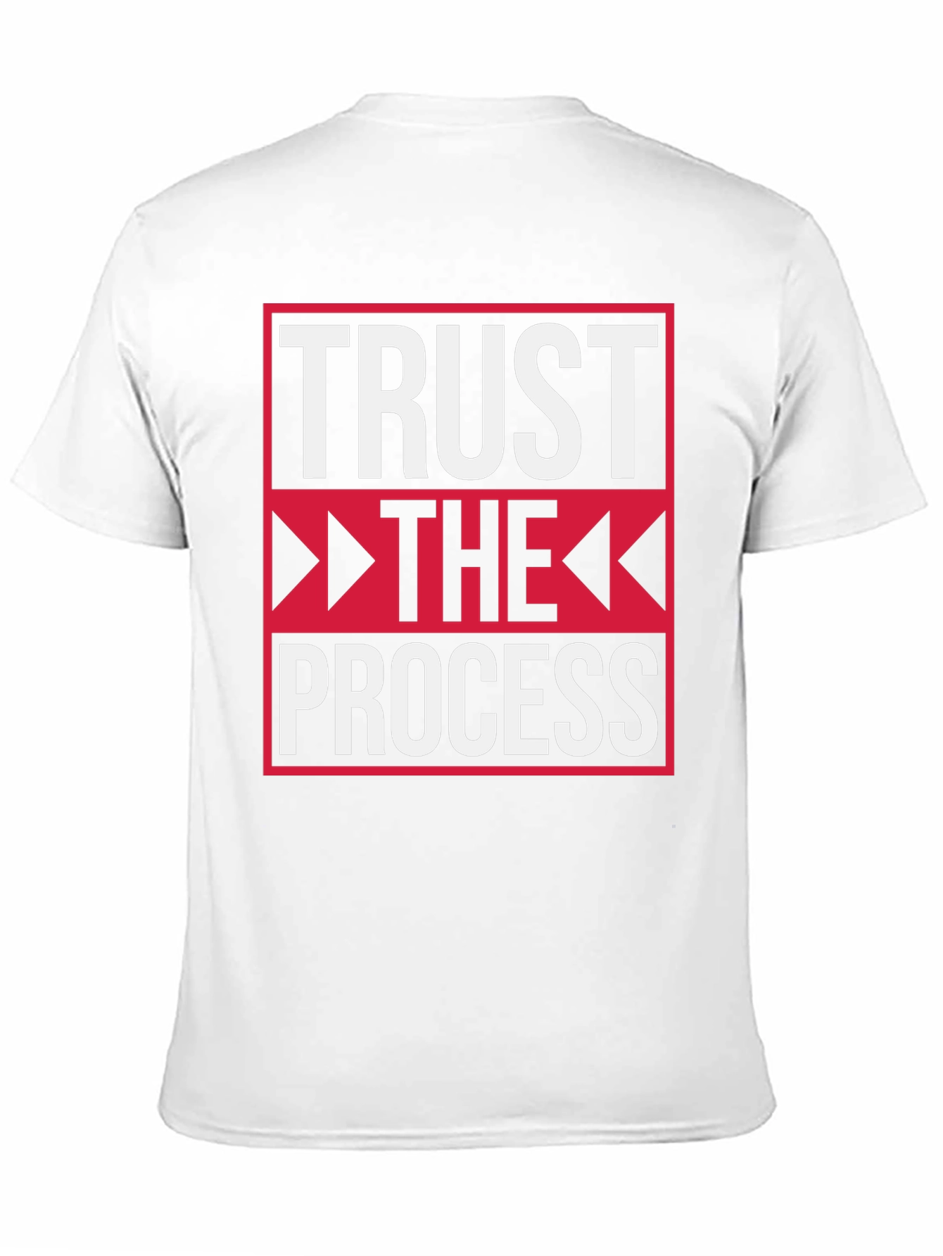 Trust the Process Black Graphic Tee