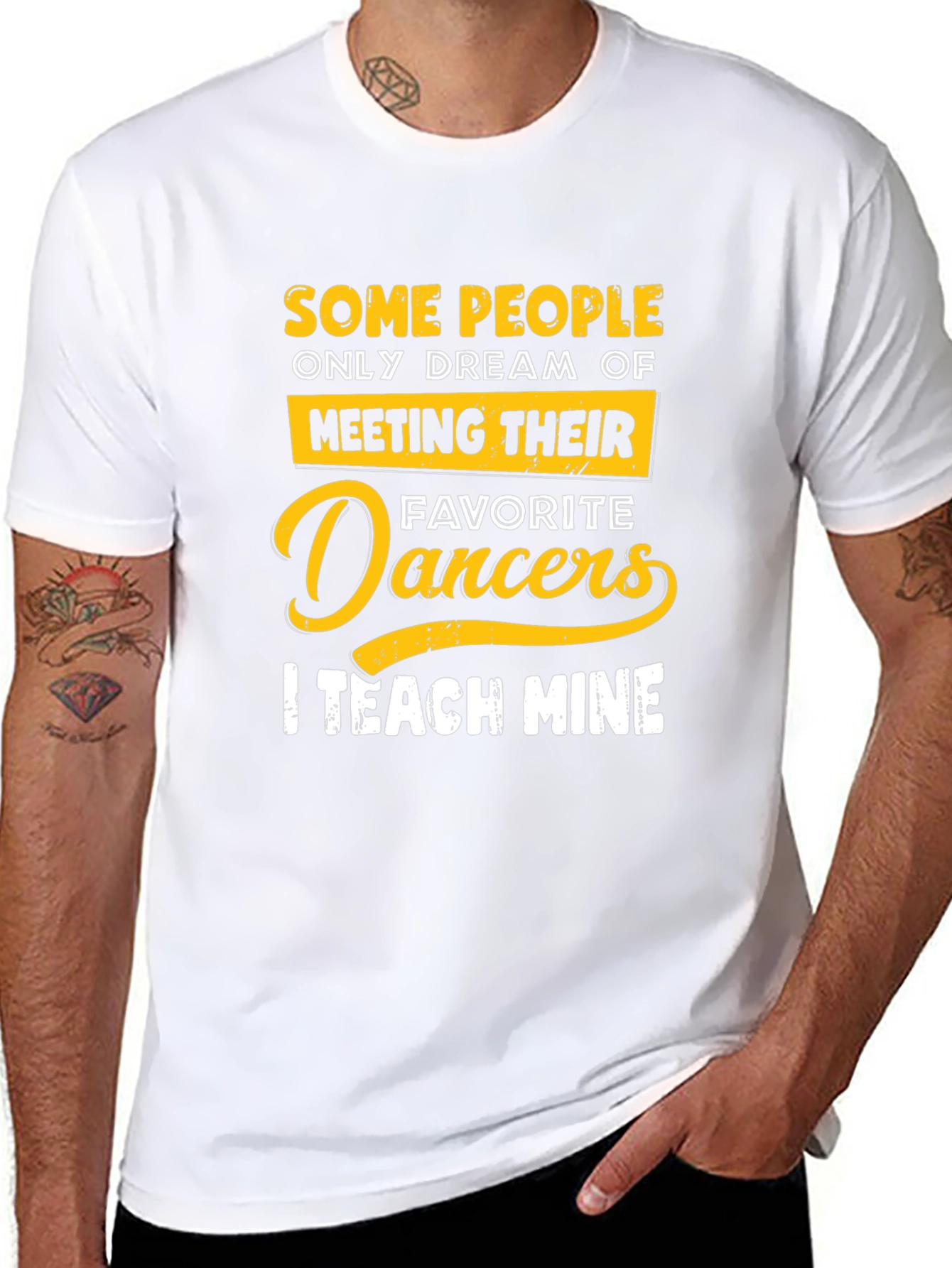 Dance Teacher T-Shirt: Teach My Favorite Dancers