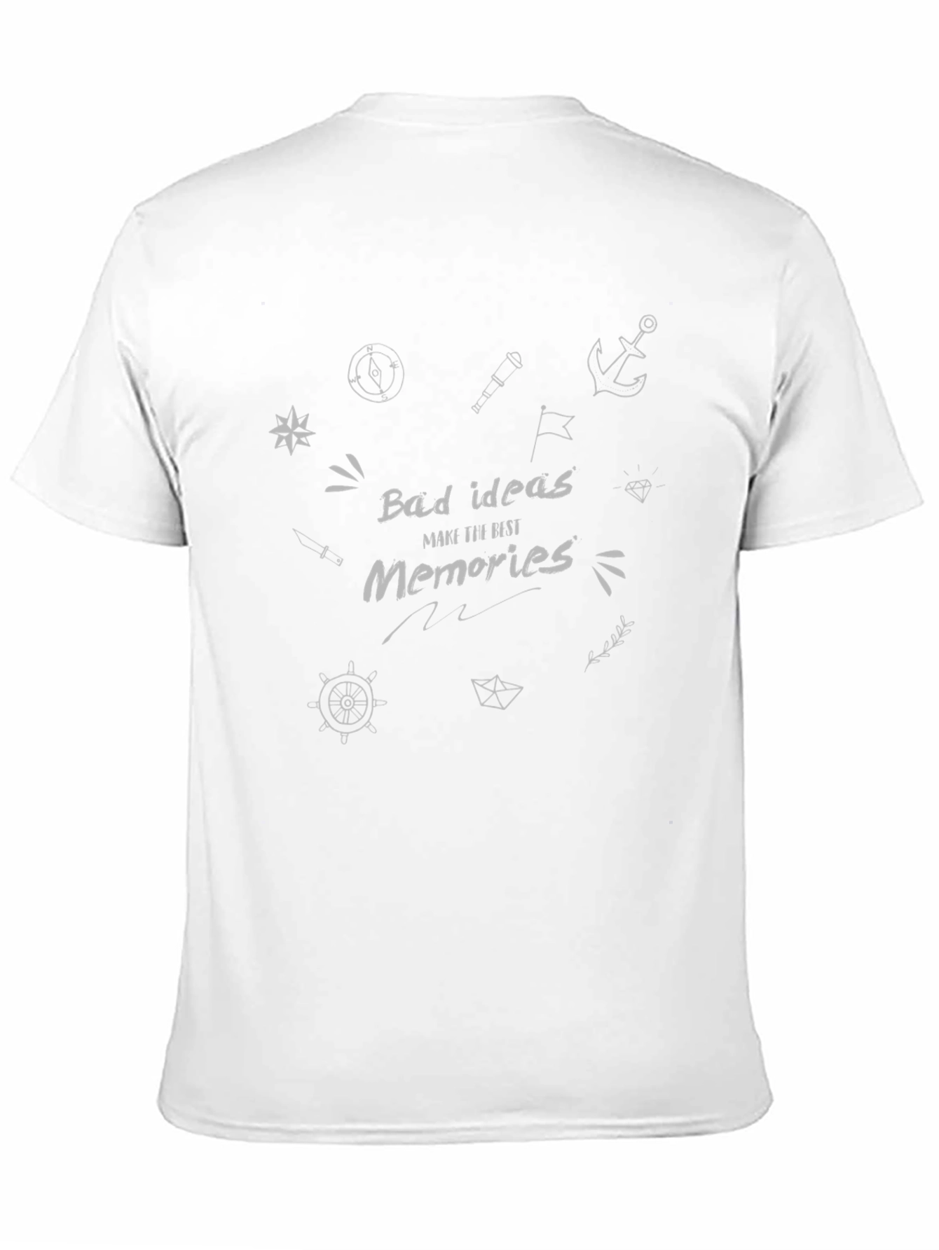 Bad Ideas Make Best Memories Graphic T-Shirt