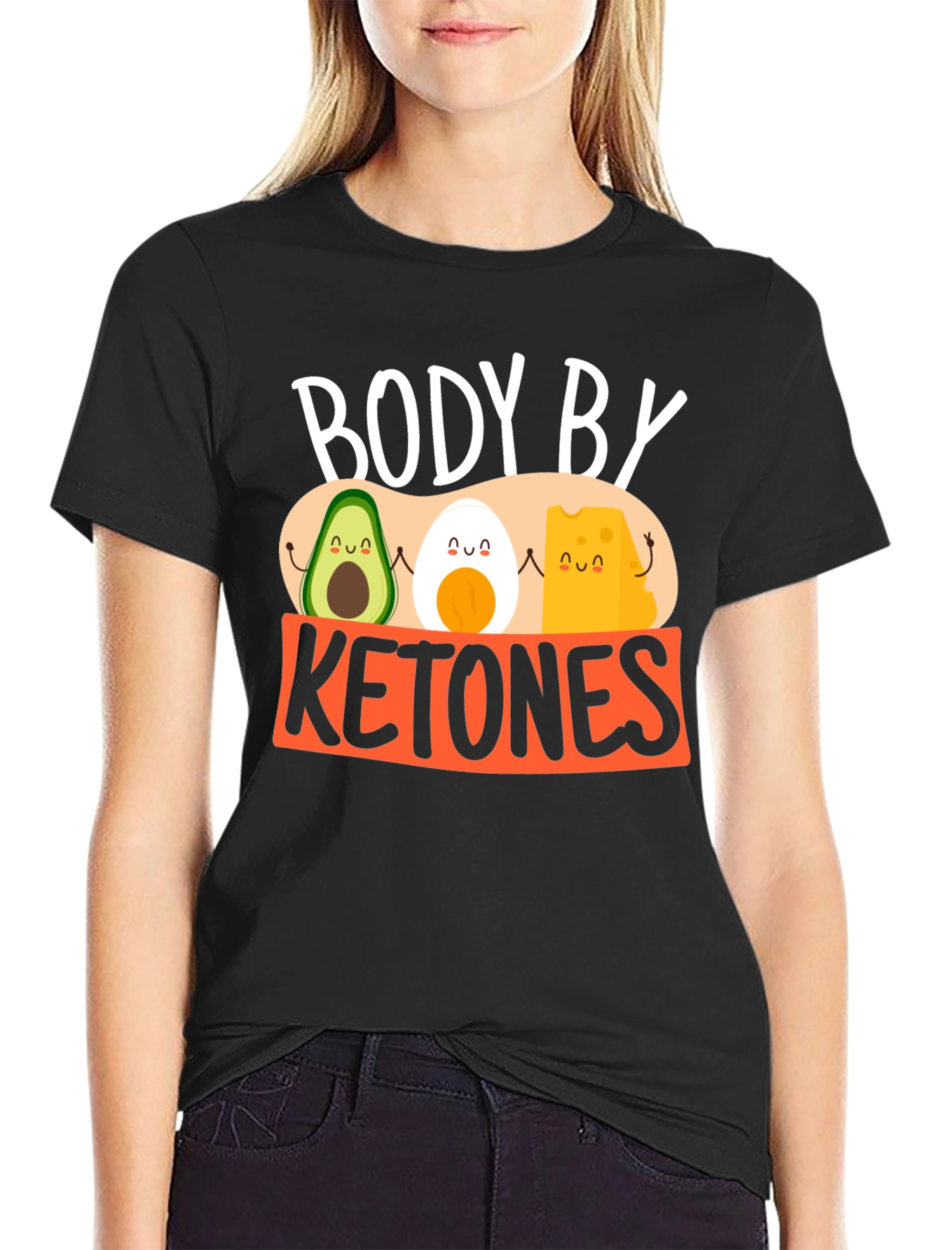 Body by Ketones T-Shirt - Keto Diet Apparel