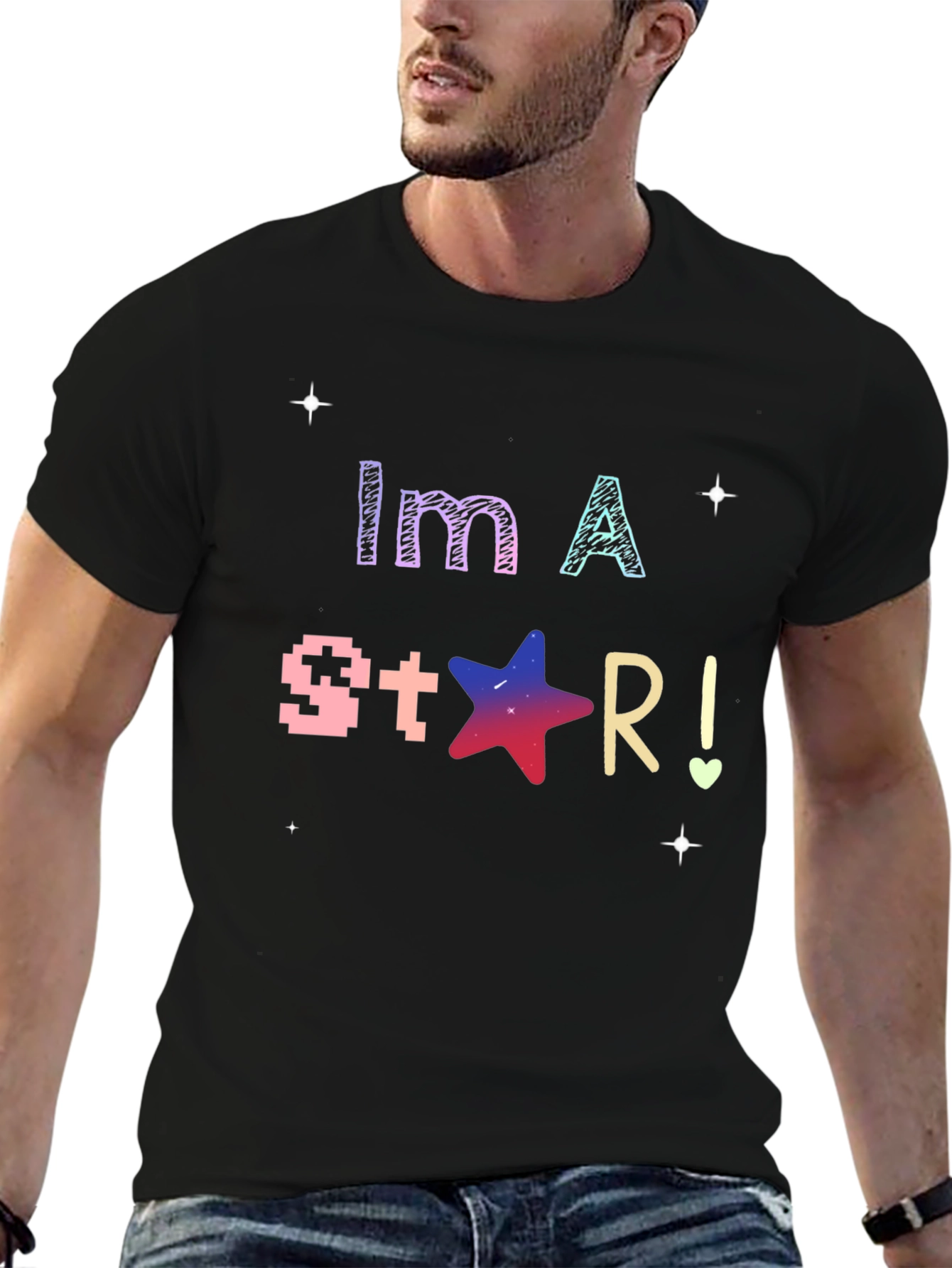 Im A Star! Black T-Shirt