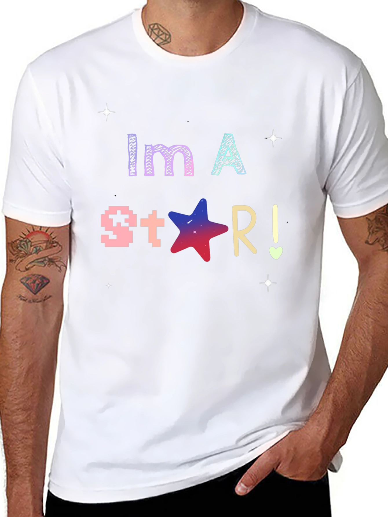 Im A Star! Black T-Shirt