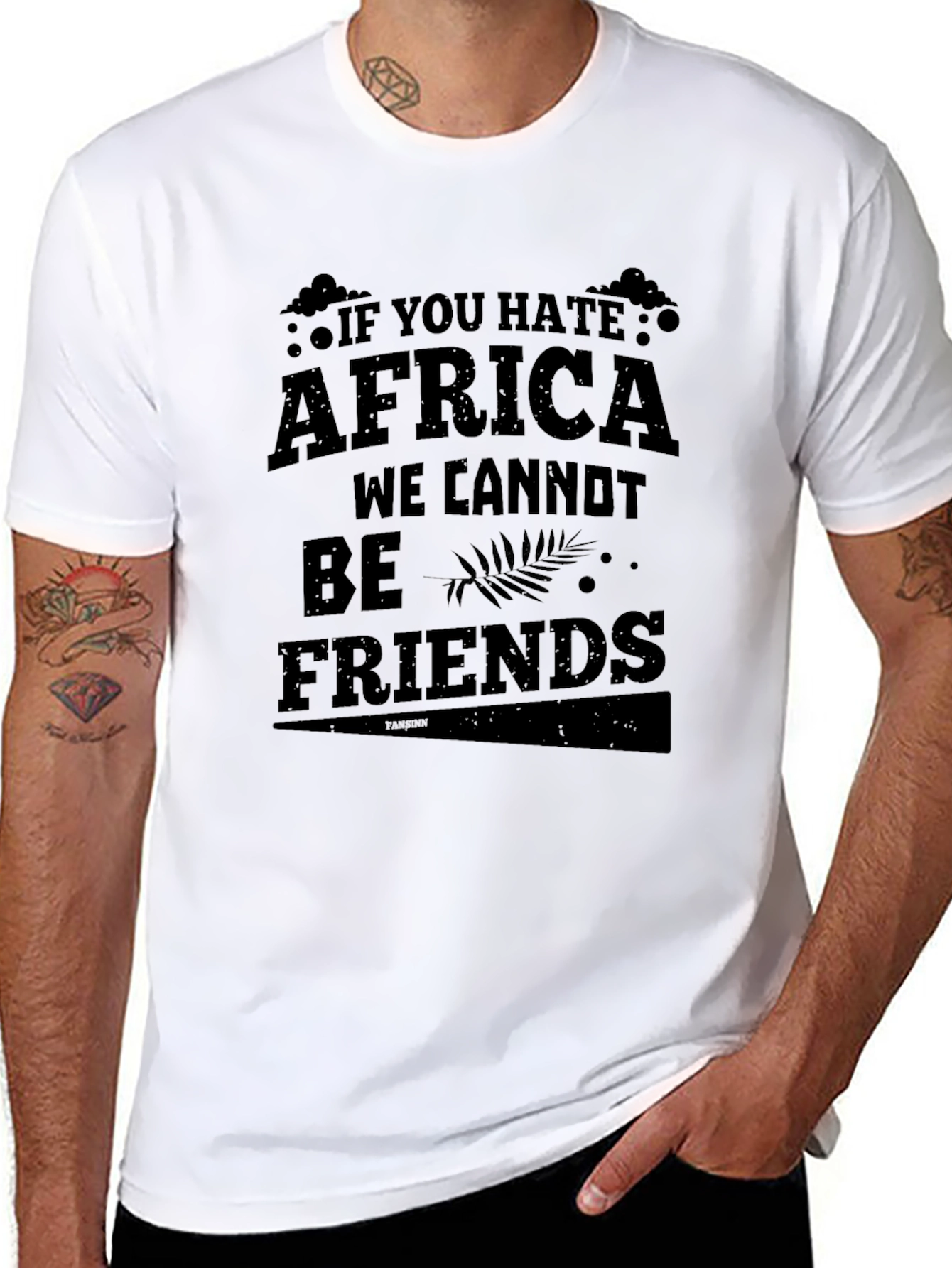 Africa Friendship T-Shirt - Graphic Tee