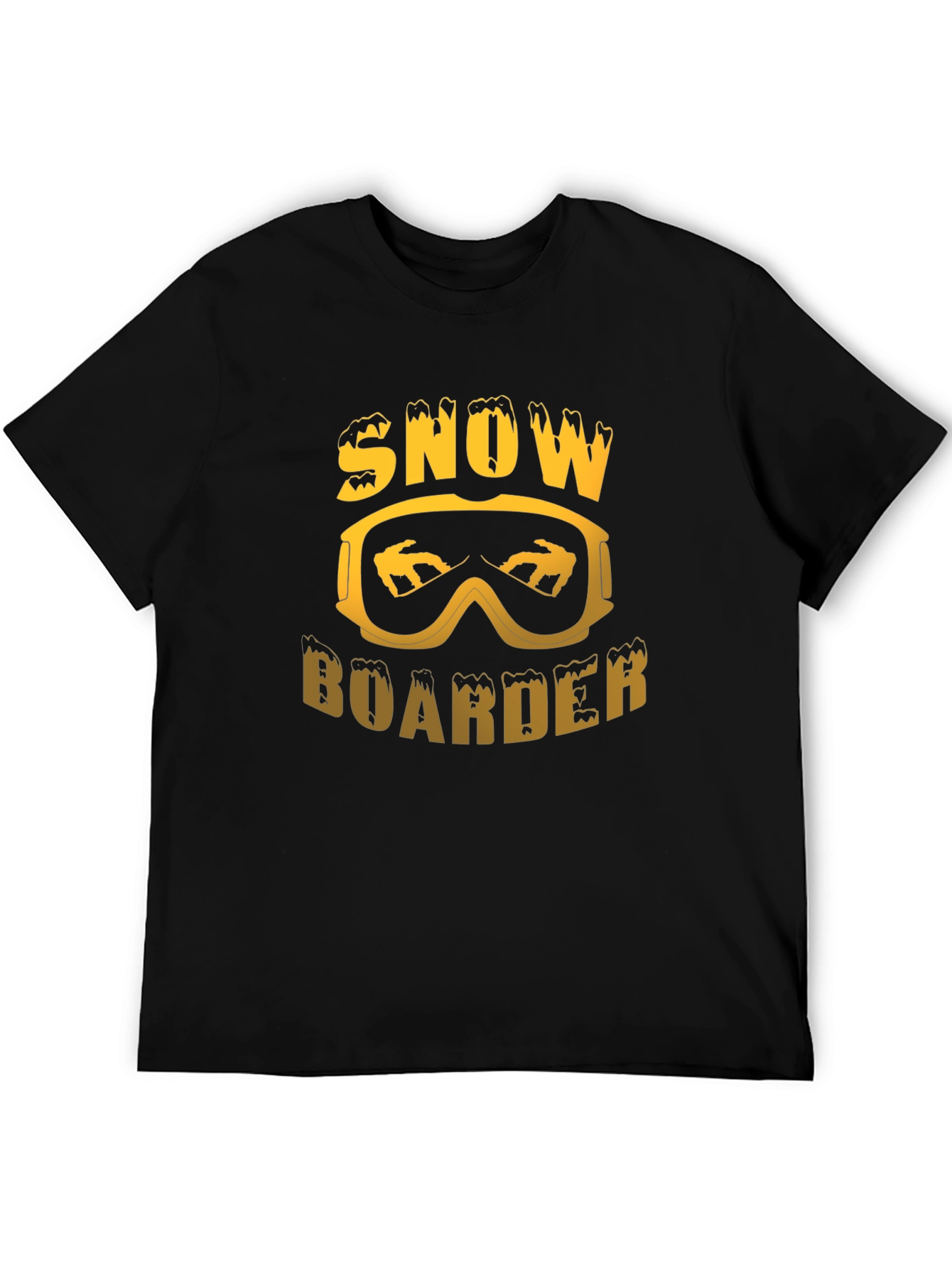 Snowboarder Graphic Tee - Cool Sports Shirt