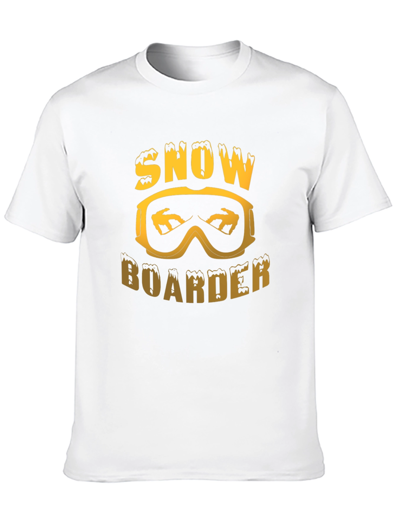 Snowboarder Graphic Tee - Cool Sports Shirt