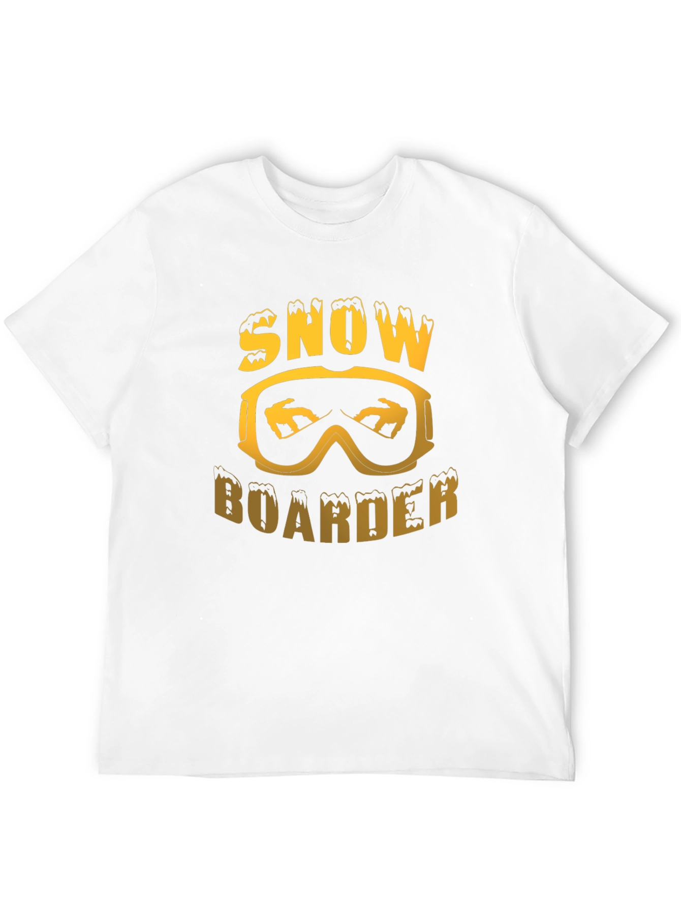 Snowboarder Graphic Tee - Cool Sports Shirt