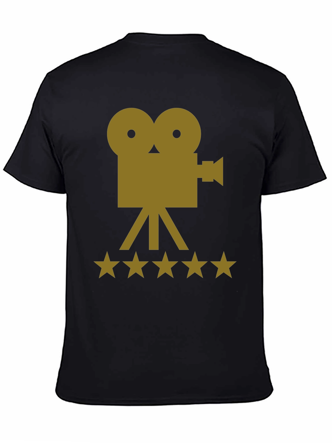 Retro Film Camera T-Shirt - 5 Star Movie Buff