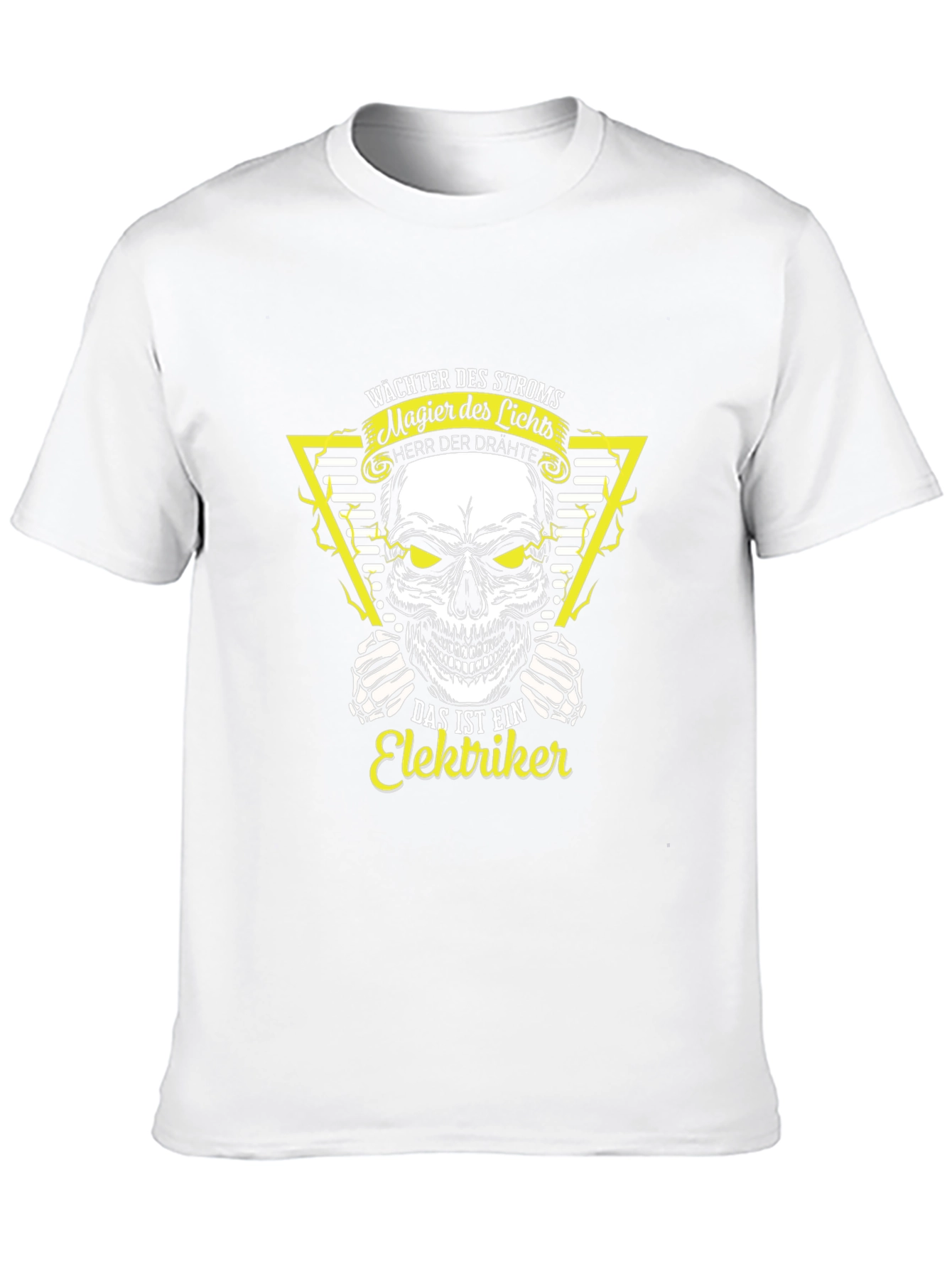 Electrician Magier des Lichts Herr der Drahte T-Shirt