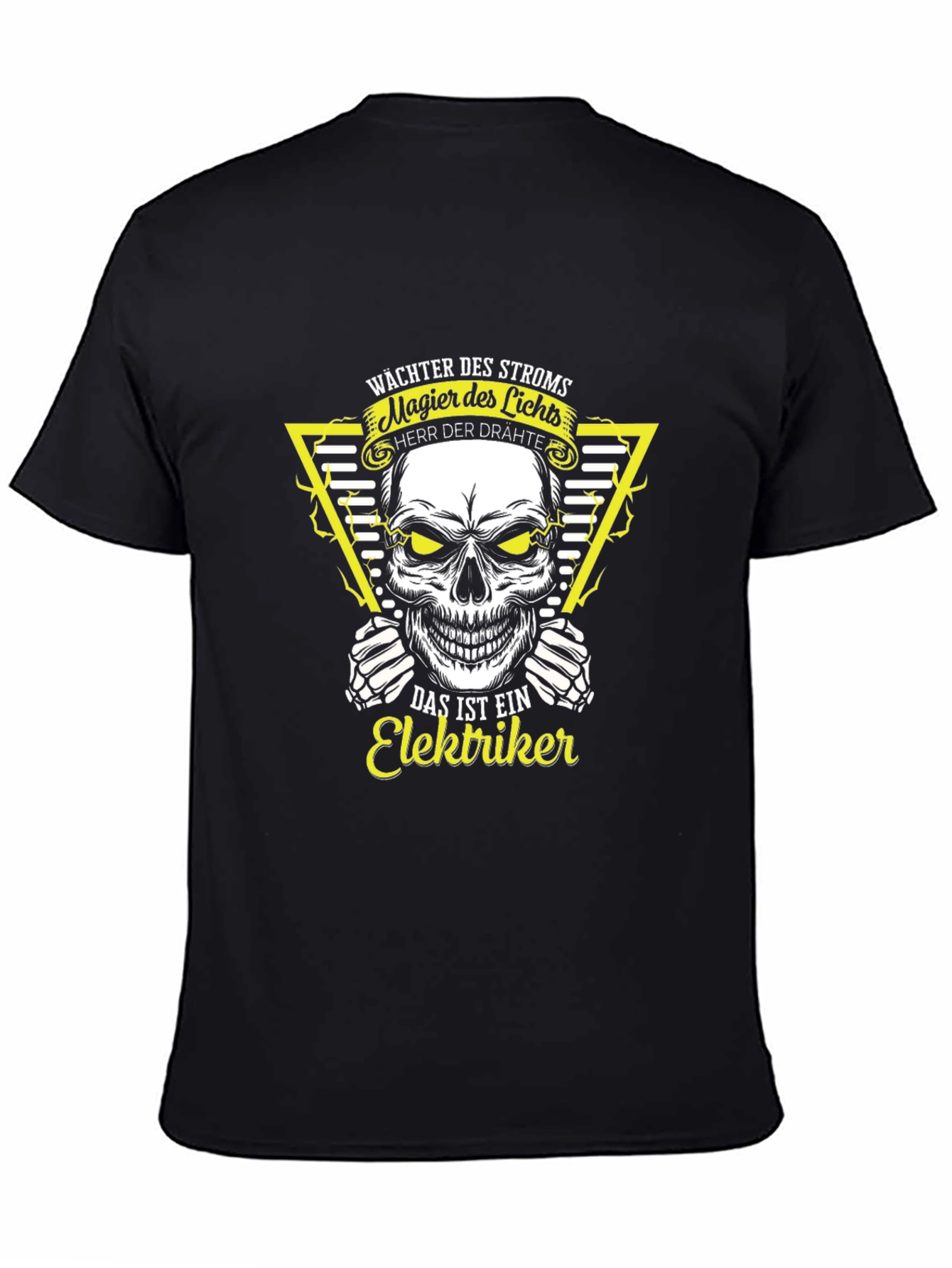 Electrician Magier des Lichts Herr der Drahte T-Shirt
