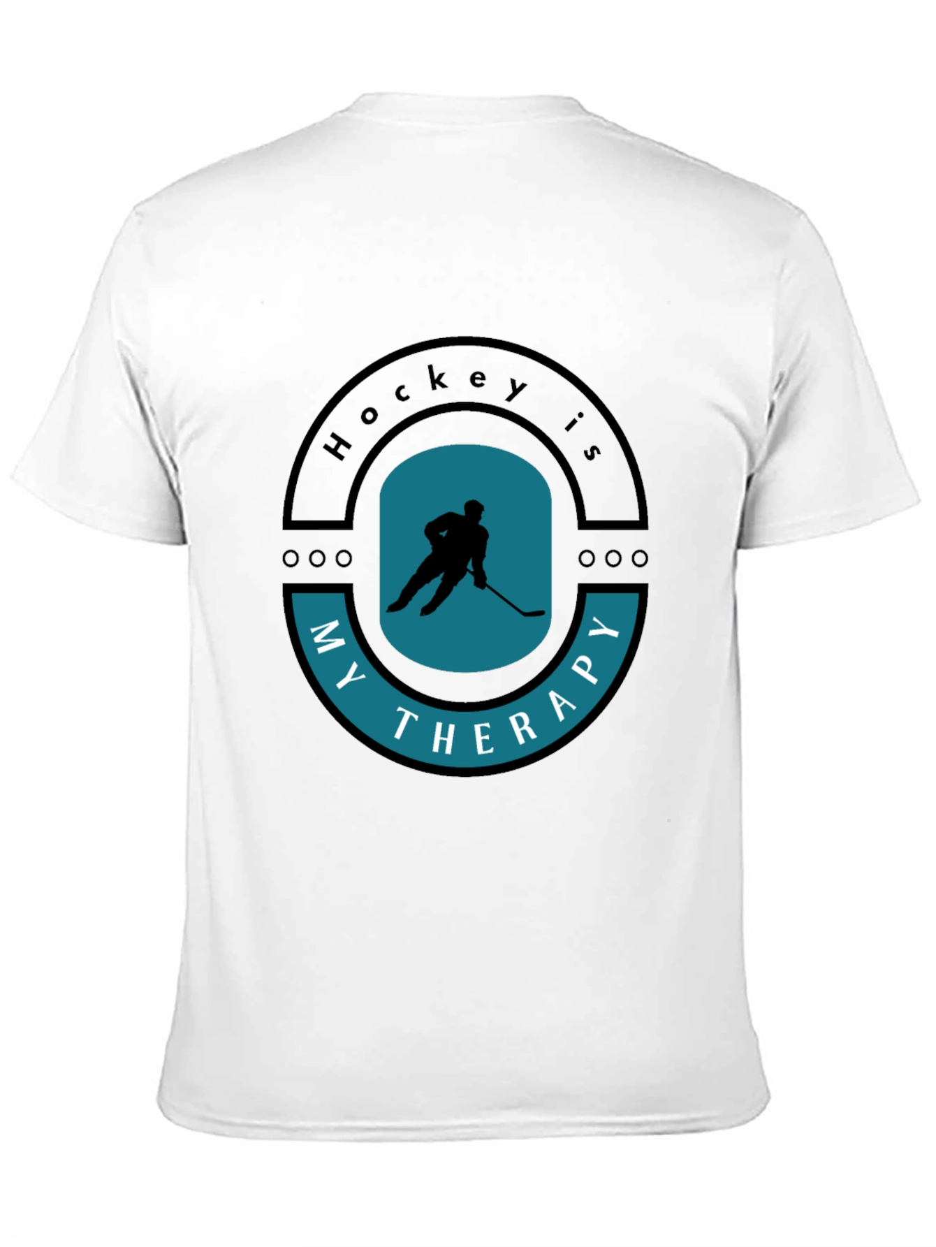 Hockey is My Therapy T-Shirt Sporty Tee