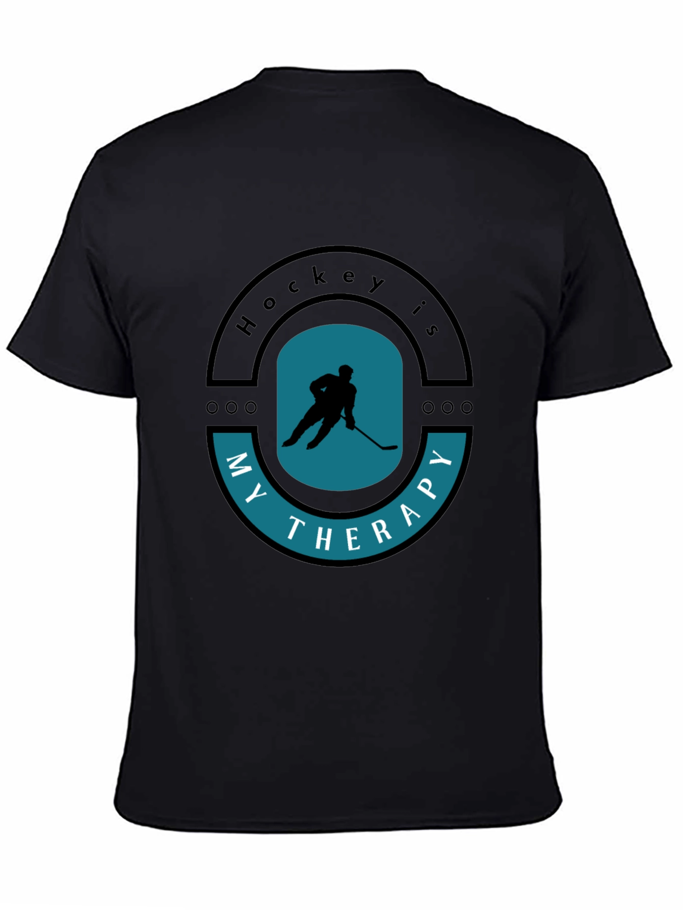 Hockey is My Therapy T-Shirt Sporty Tee