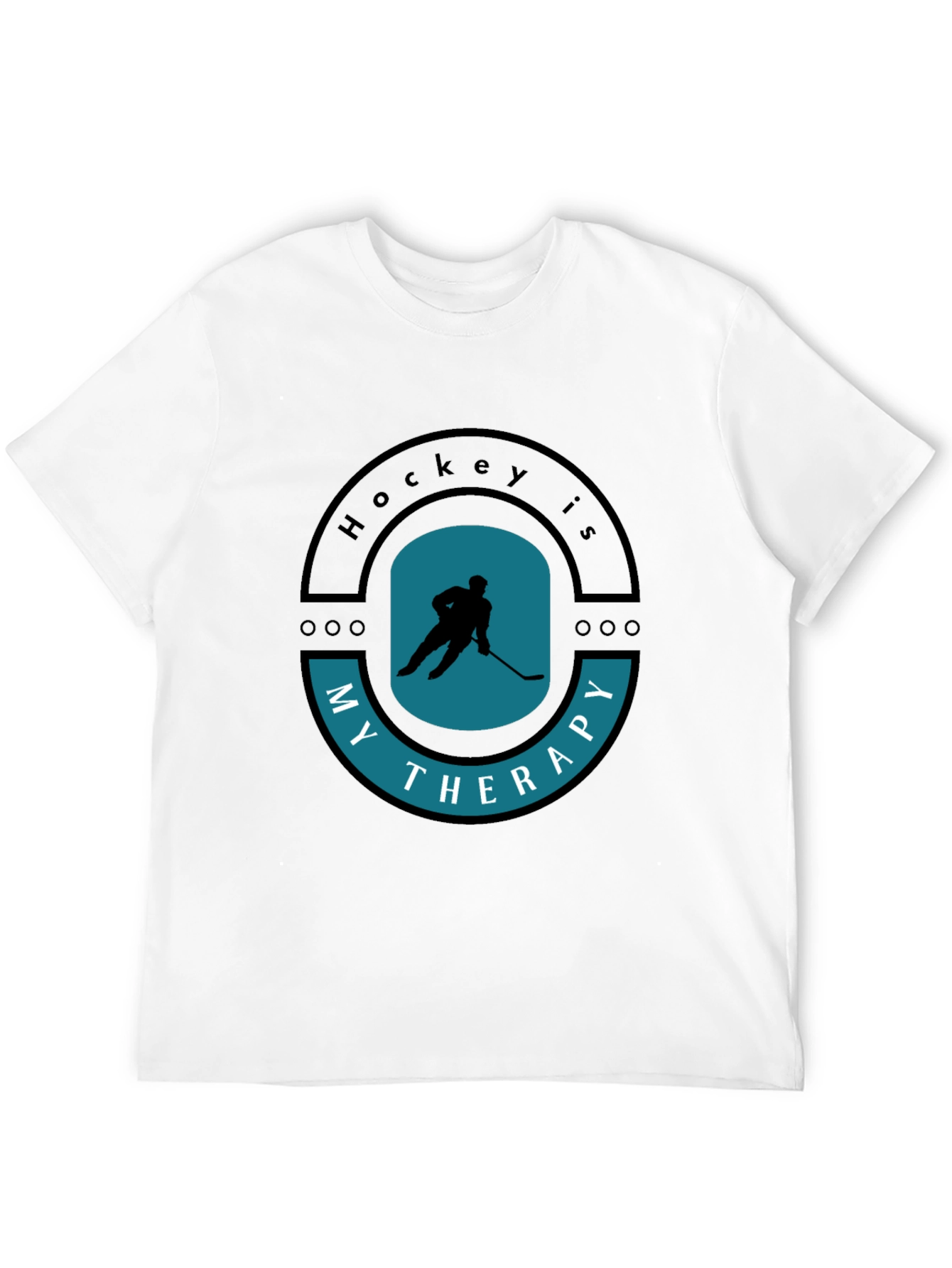 Hockey is My Therapy T-Shirt Sporty Tee