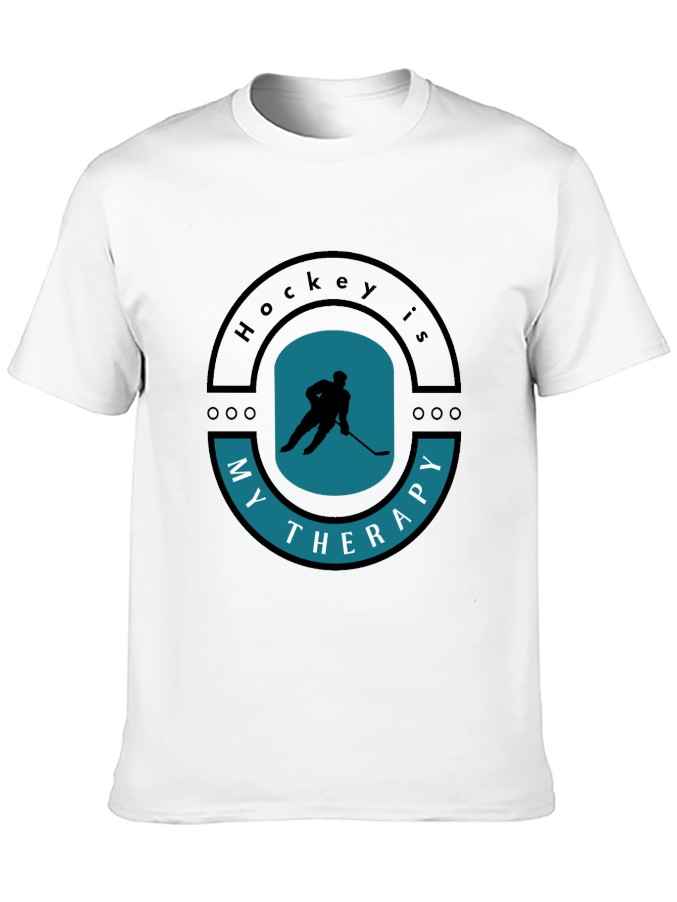 Hockey is My Therapy T-Shirt Sporty Tee