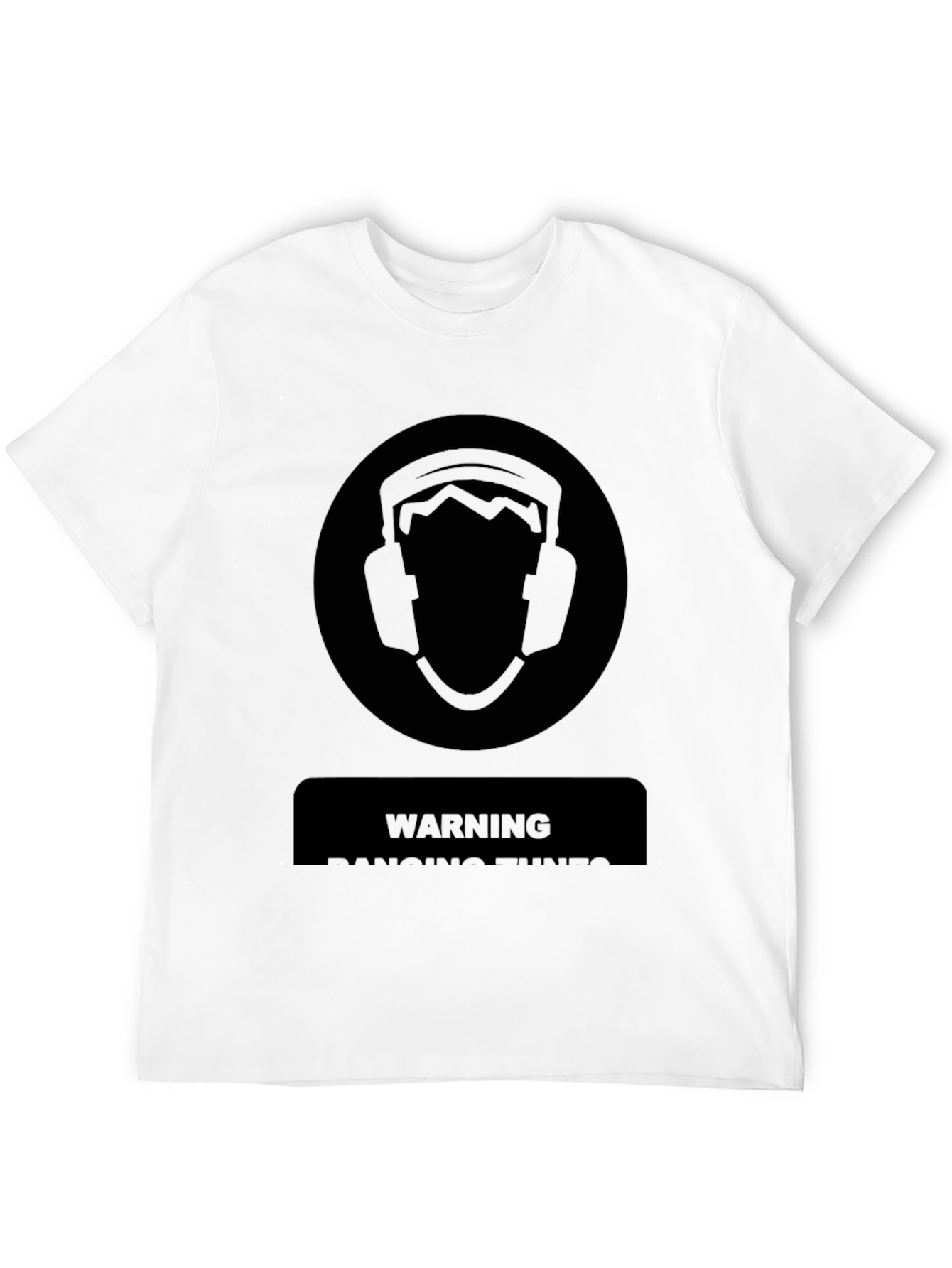 Warning Loud Music Hearing Protection T-Shirt
