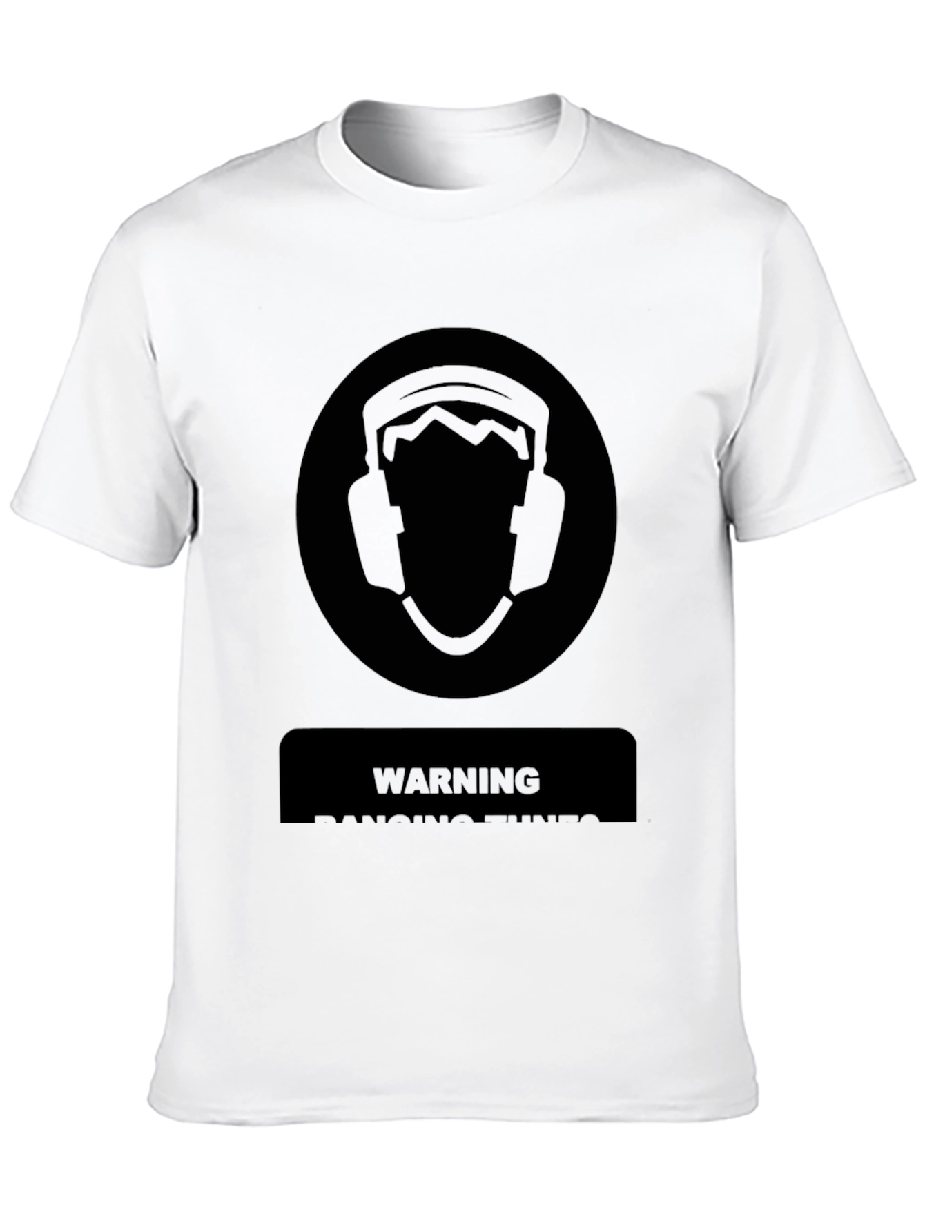 Warning Loud Music Hearing Protection T-Shirt