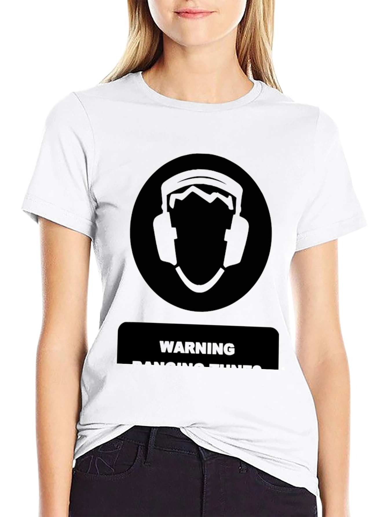 Warning Loud Music Hearing Protection T-Shirt