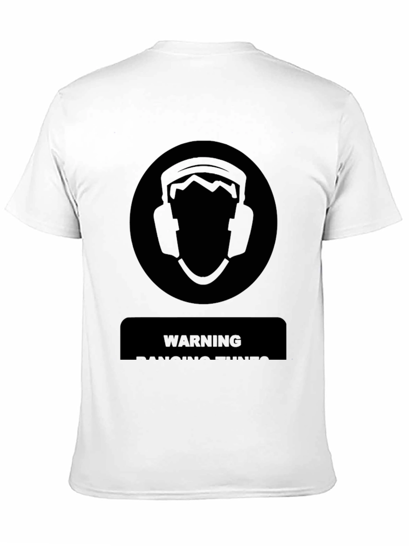Warning Loud Music Hearing Protection T-Shirt