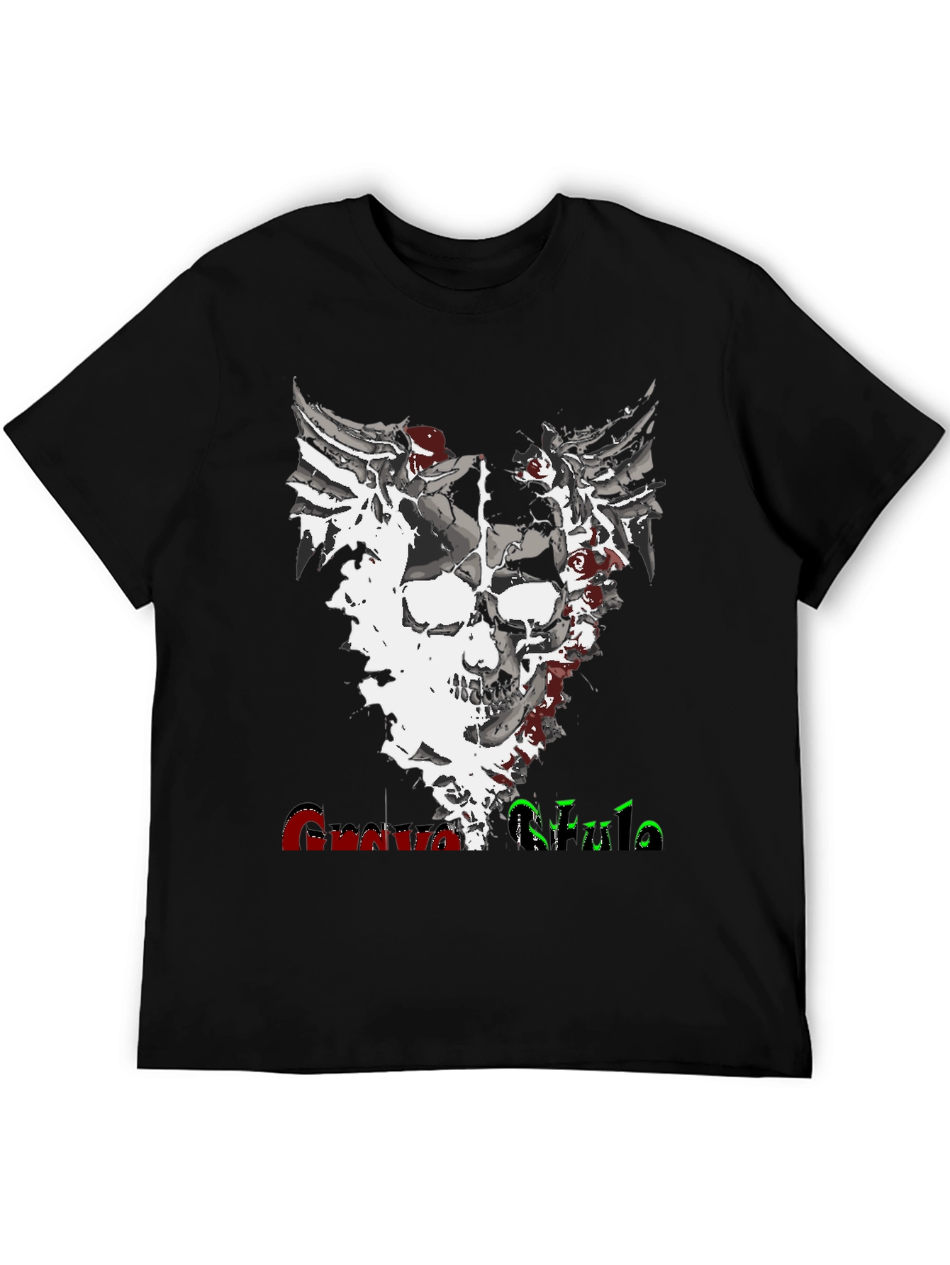 Skull Design Graphic Tee