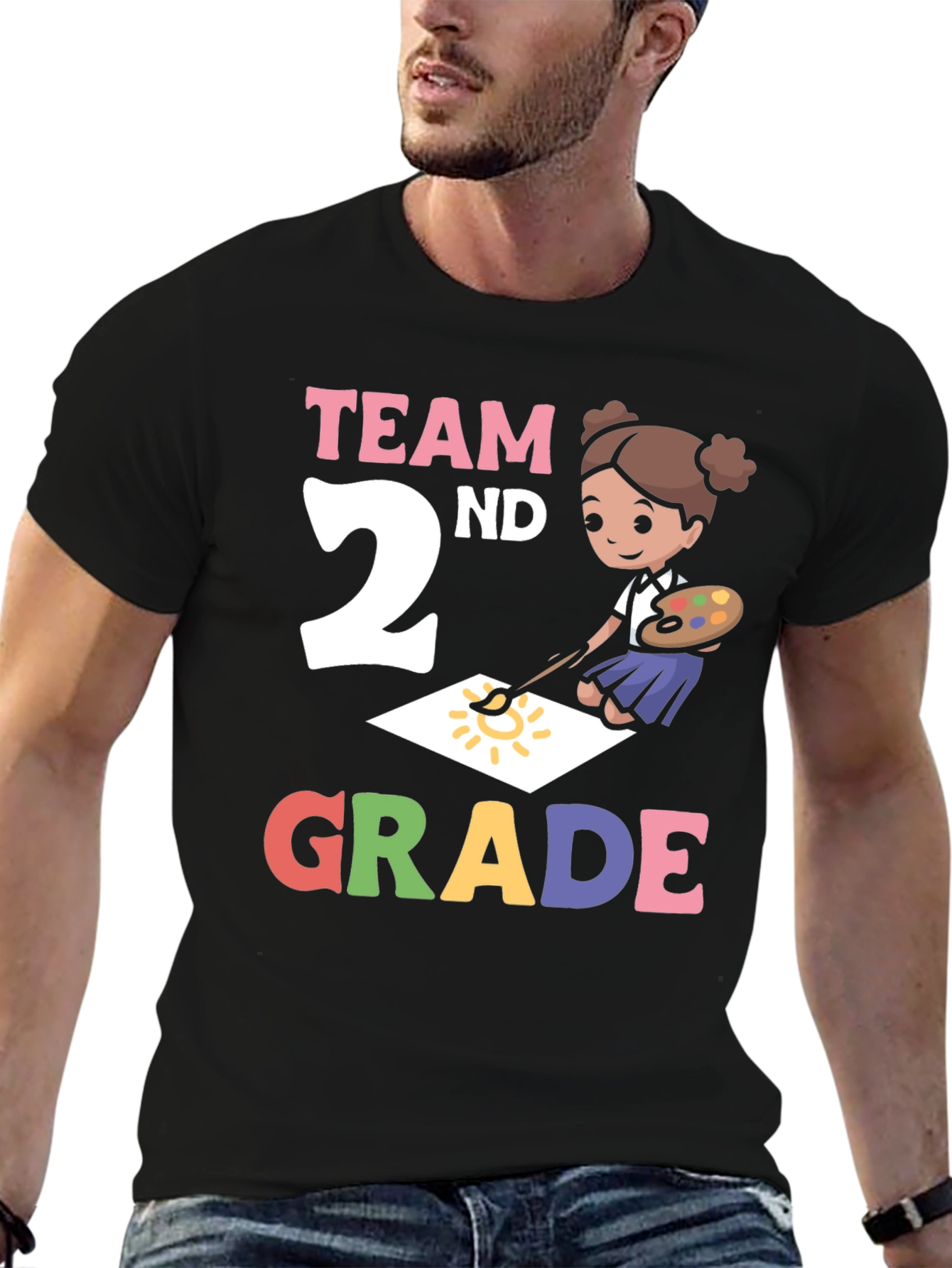 Team 2nd Grade T-Shirt - Back to School