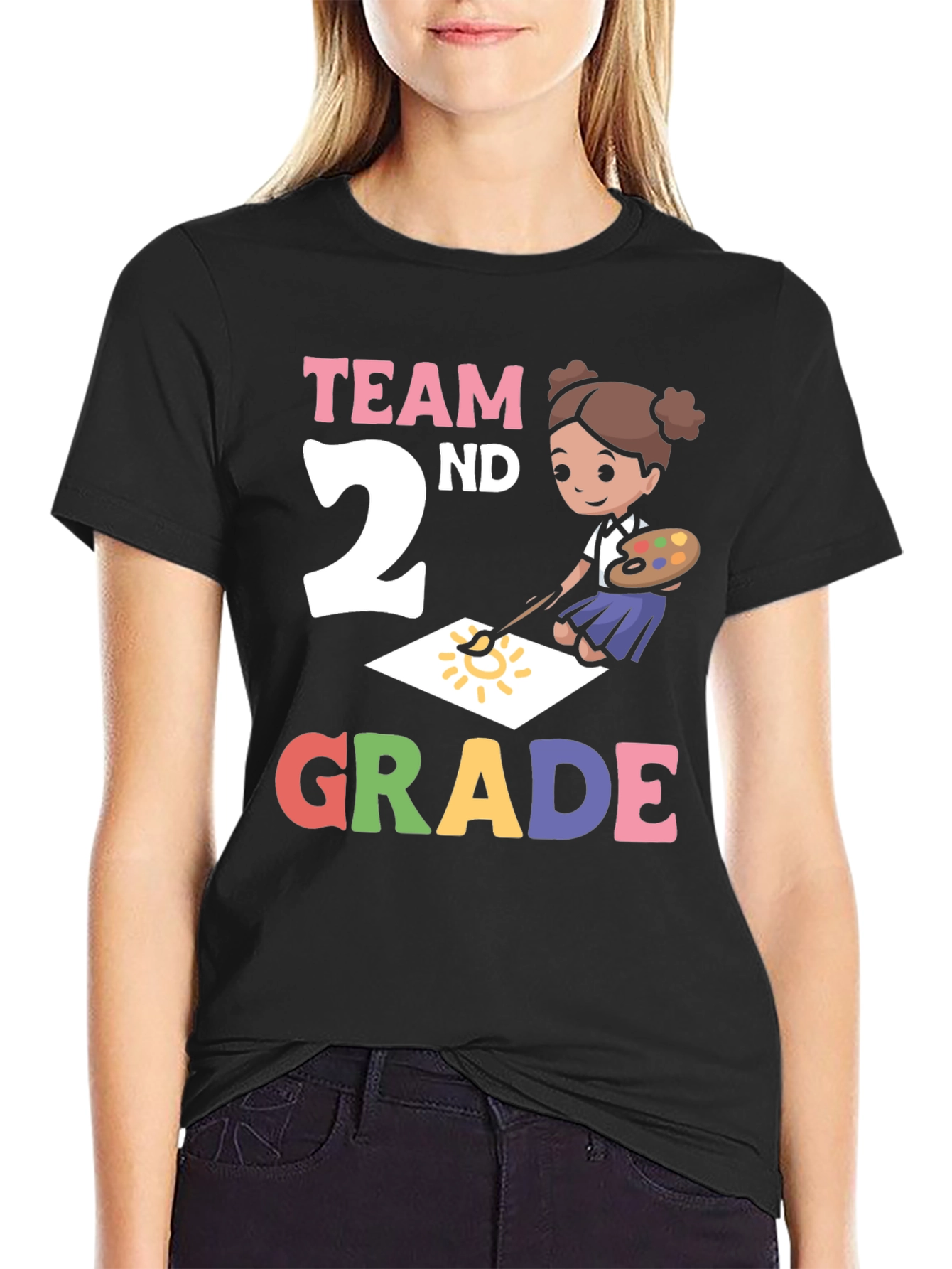 Team 2nd Grade T-Shirt - Back to School
