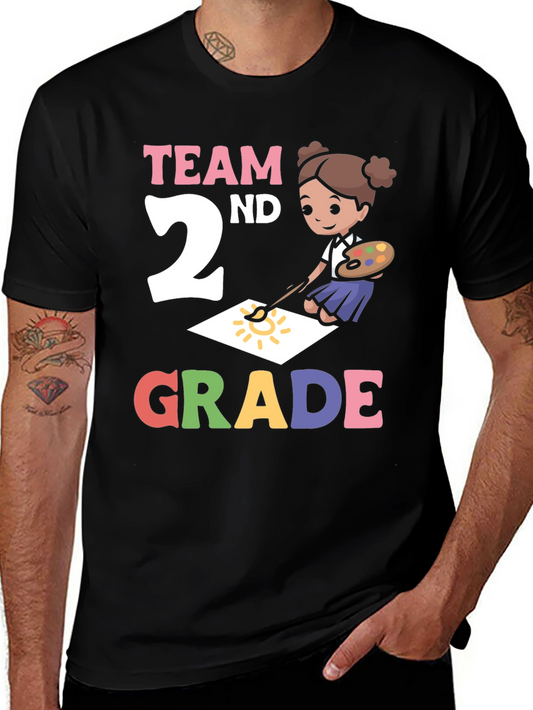Team 2nd Grade T-Shirt - Back to School