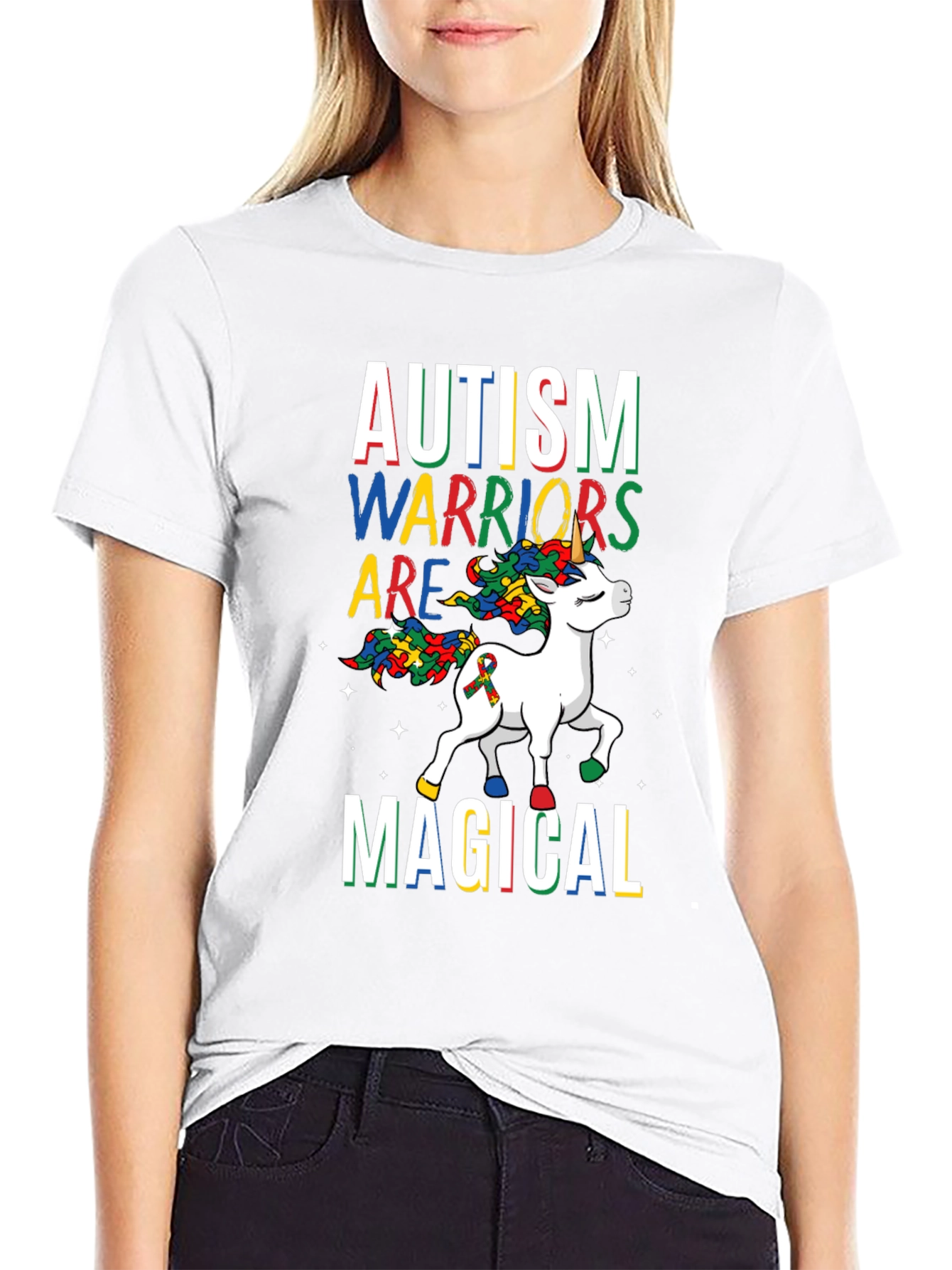 Autism Warriors Magical Unicorn T-Shirt