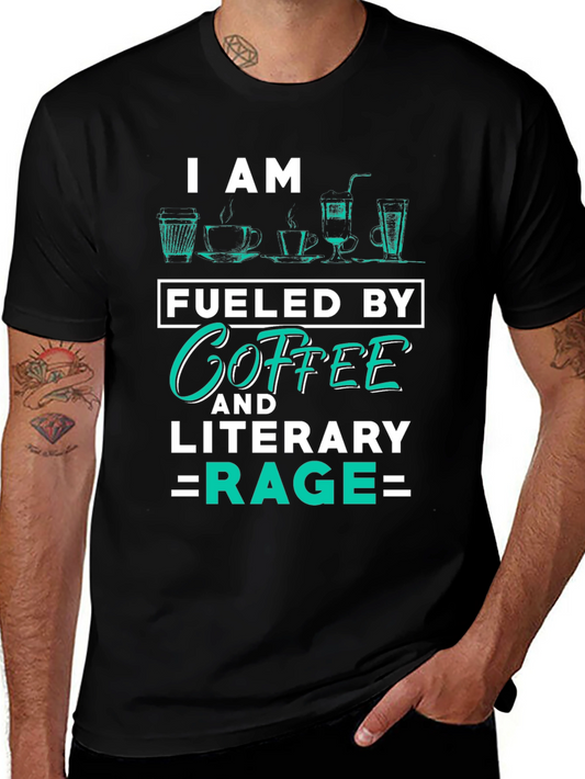 Coffee and Literary Rage T-Shirt