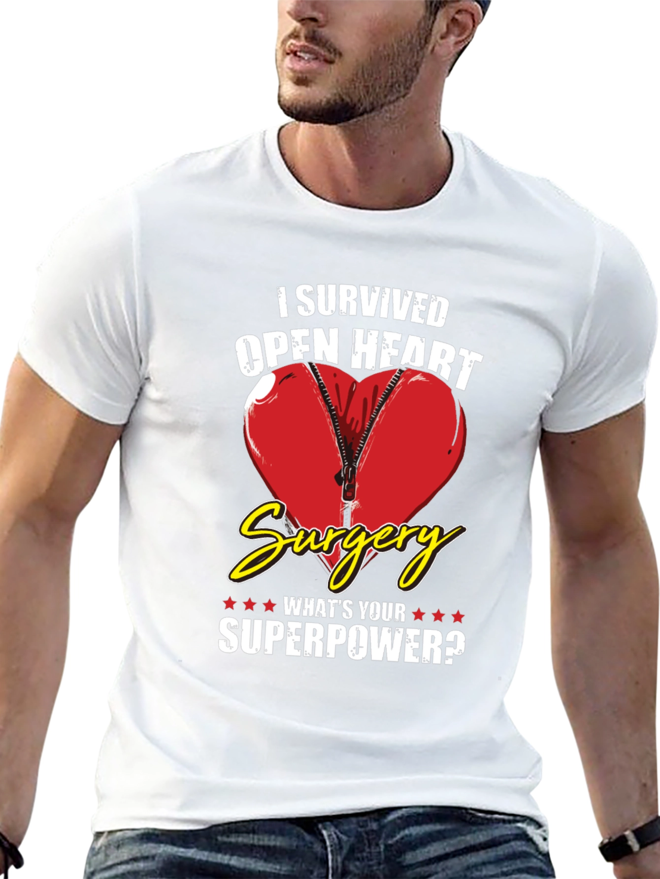 Open Heart Surgery Survivor T-Shirt