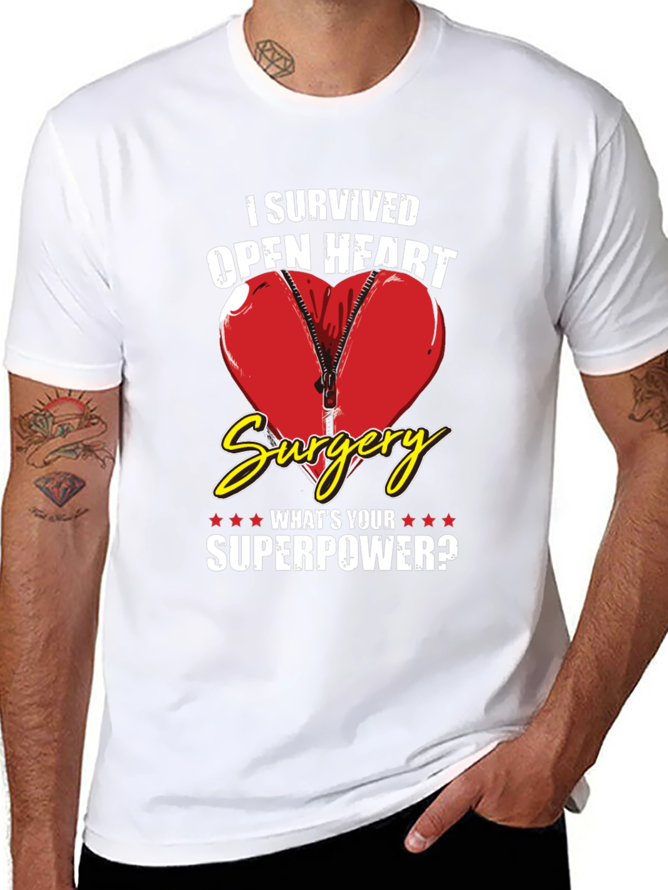 Open Heart Surgery Survivor T-Shirt