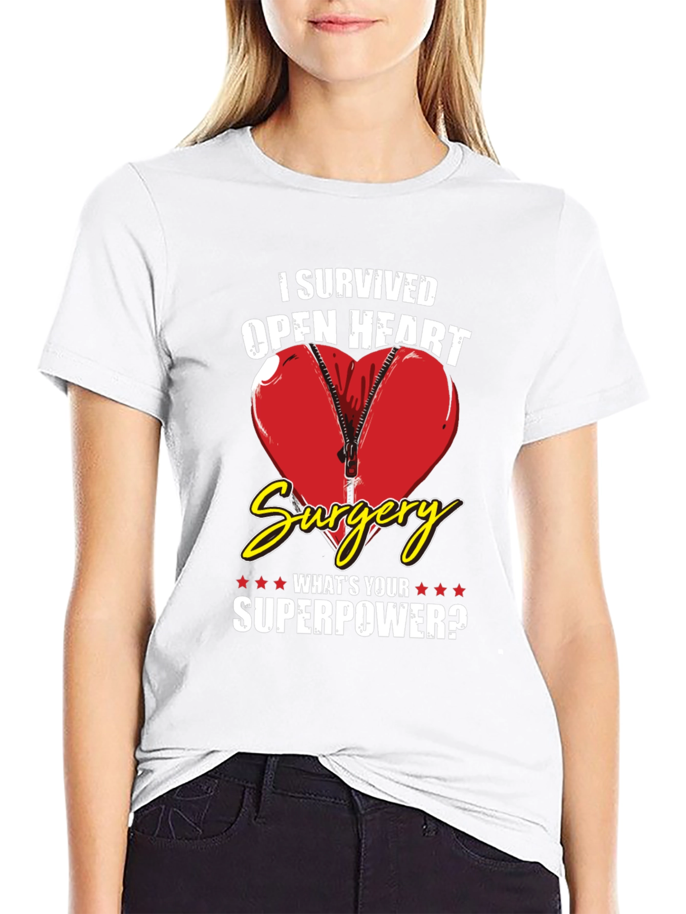 Open Heart Surgery Survivor T-Shirt