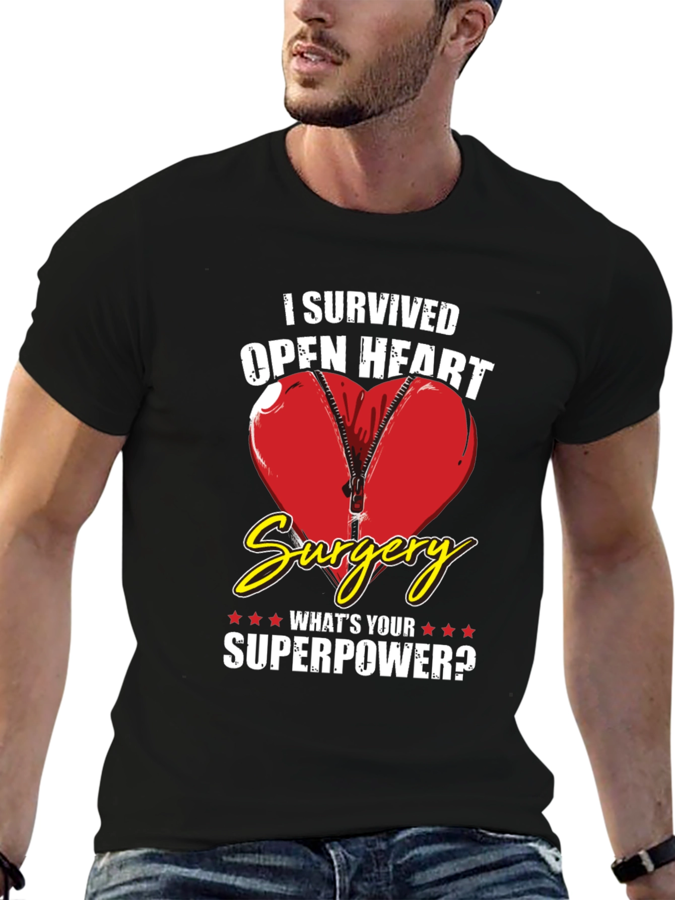 Open Heart Surgery Survivor T-Shirt