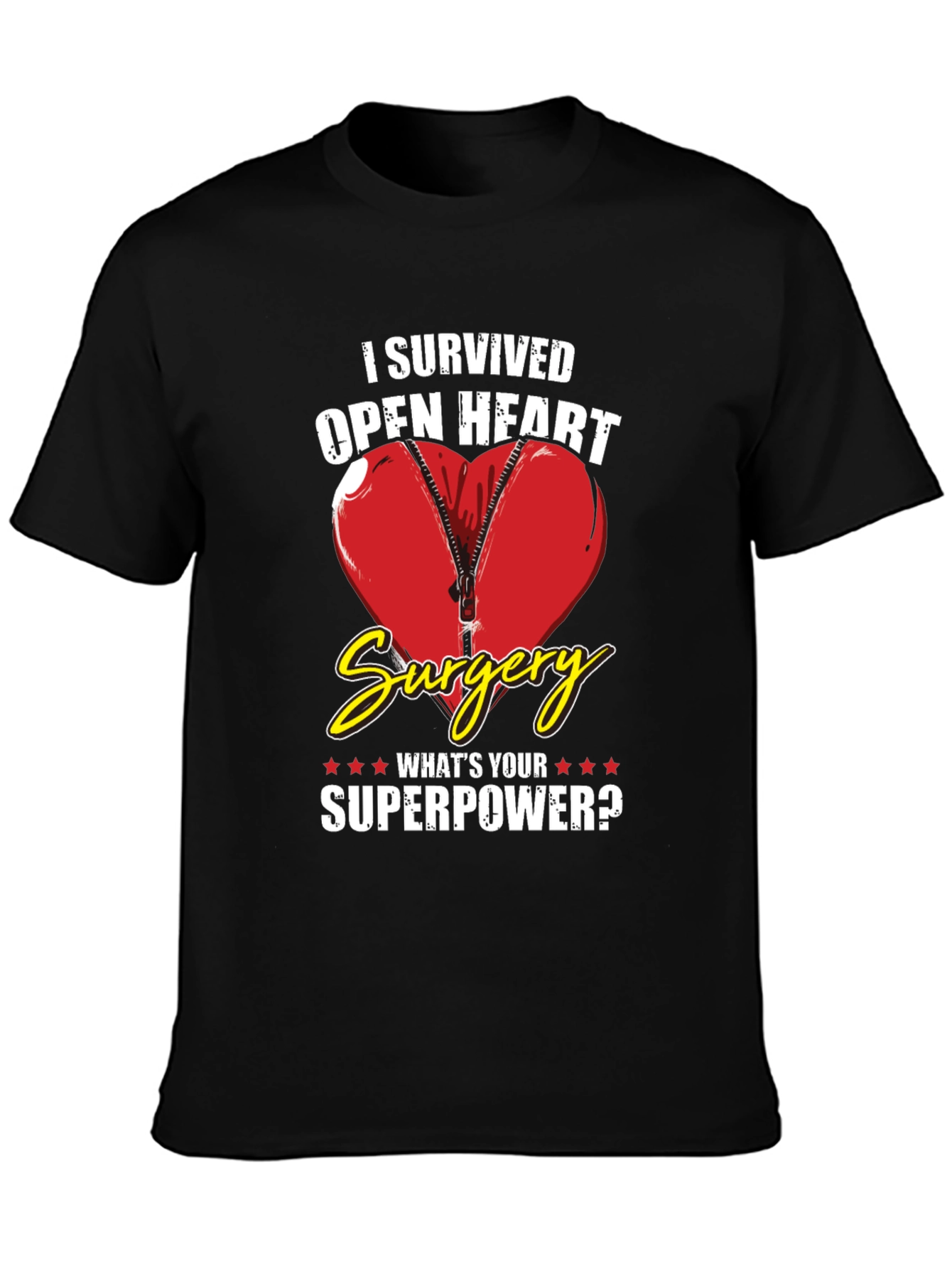 Open Heart Surgery Survivor T-Shirt