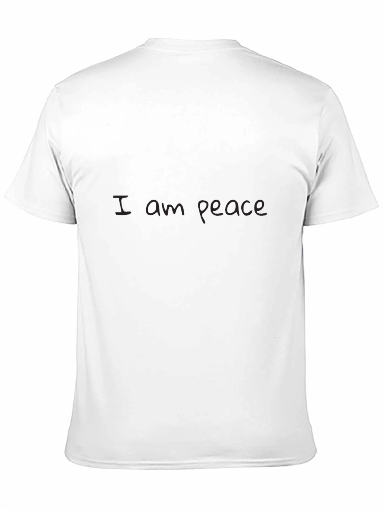 I am peace - Black T-Shirt